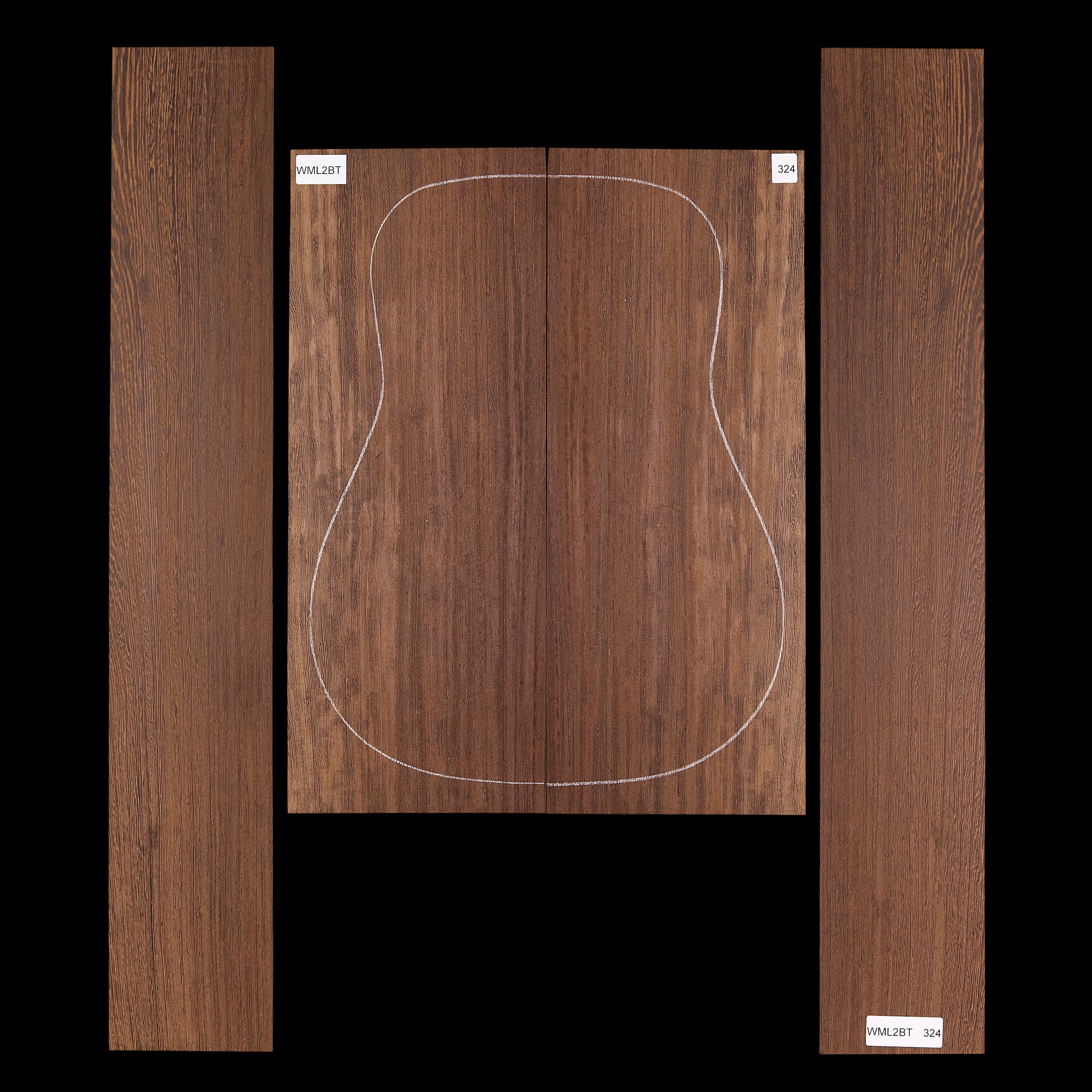 Wenge Back + Side Set - 324