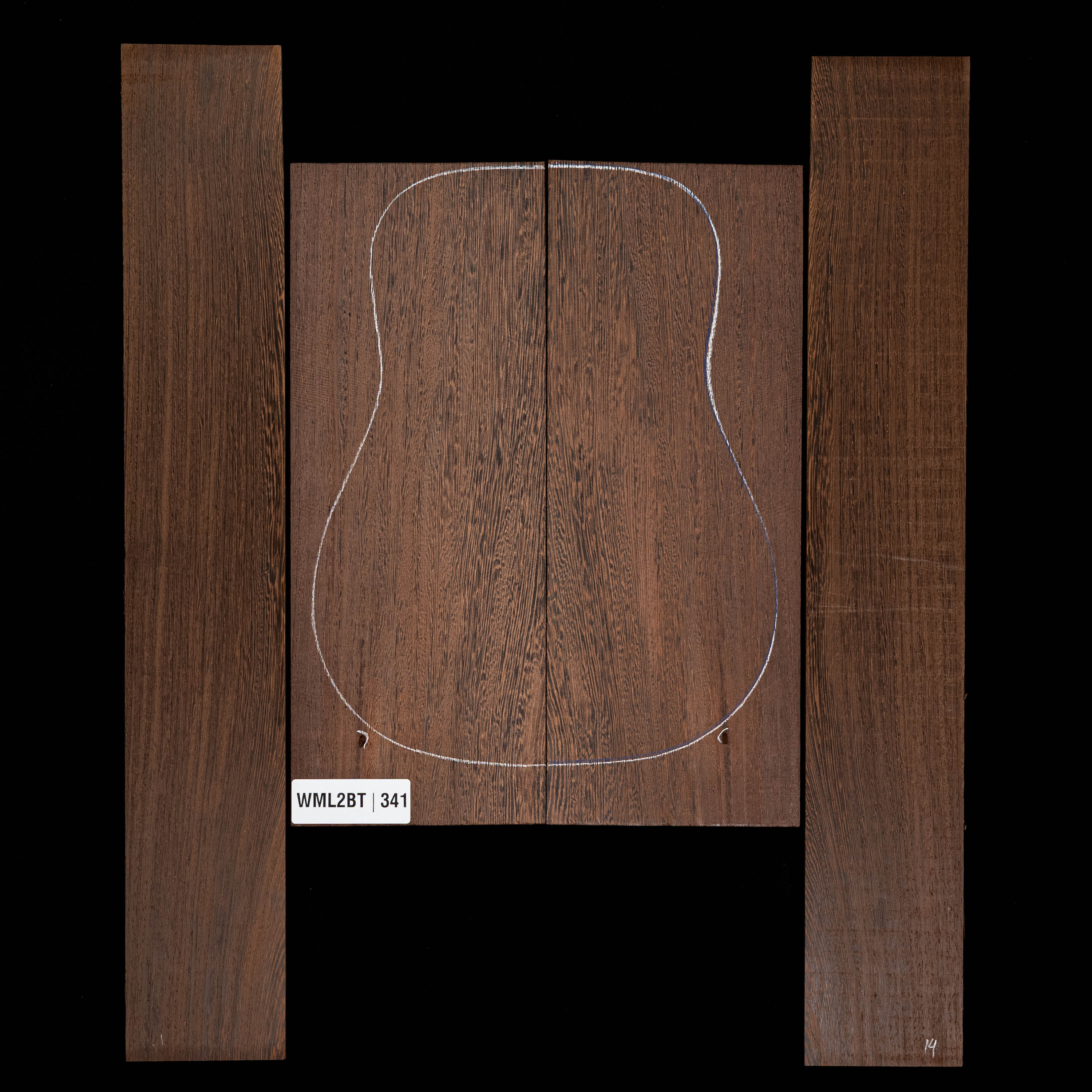 Wenge Back + Side Set - 341