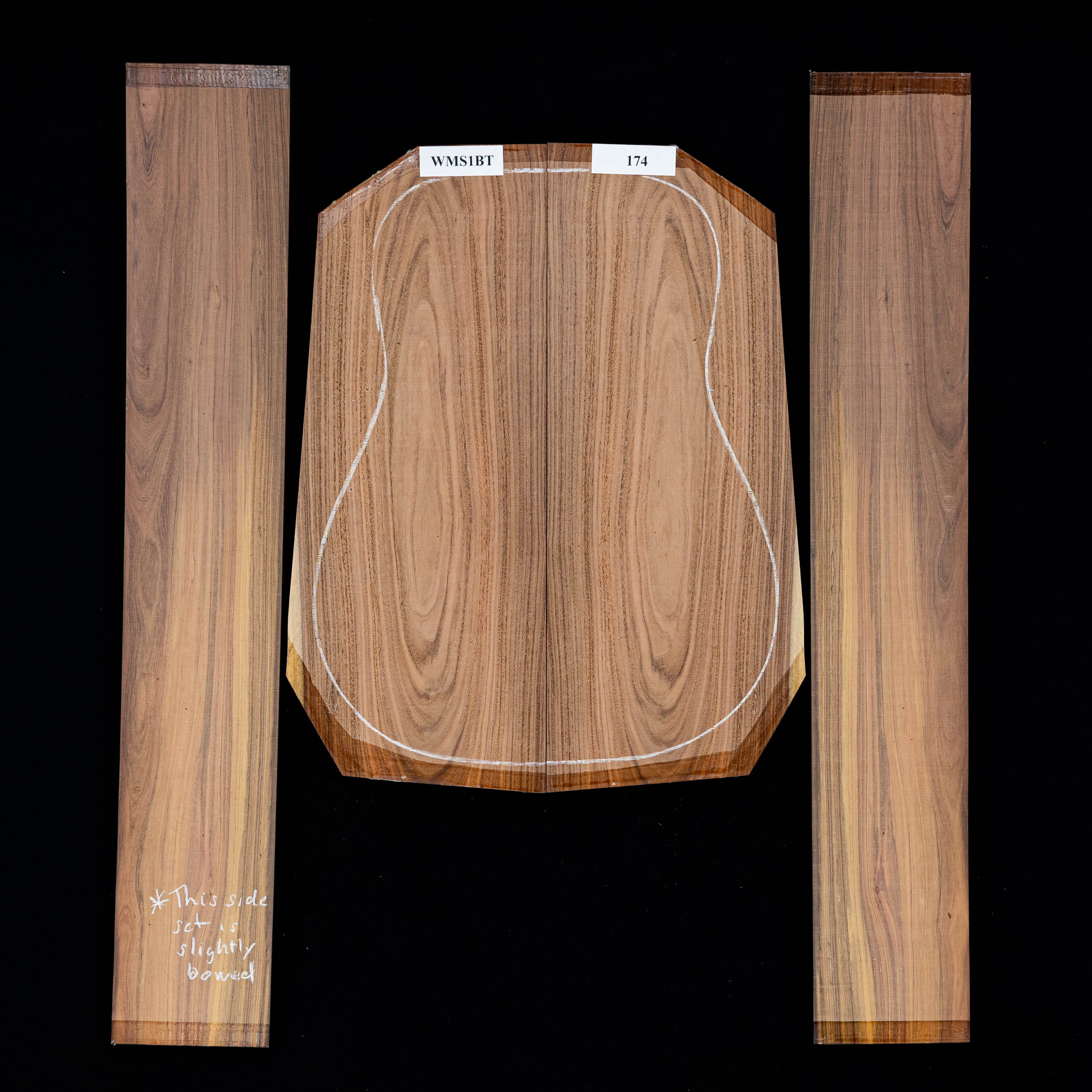 Pau Ferro Back Side Set 174 StewMac