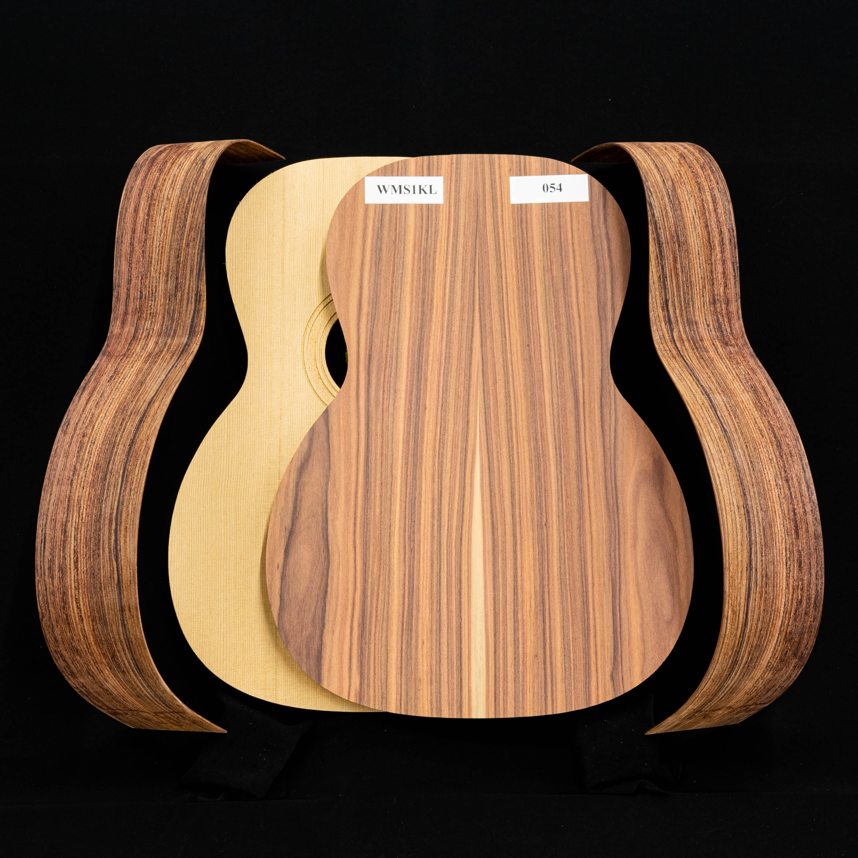 WoodStax Pau Ferro TripleO Guitar Kit, Bolton Neck 054 StewMac