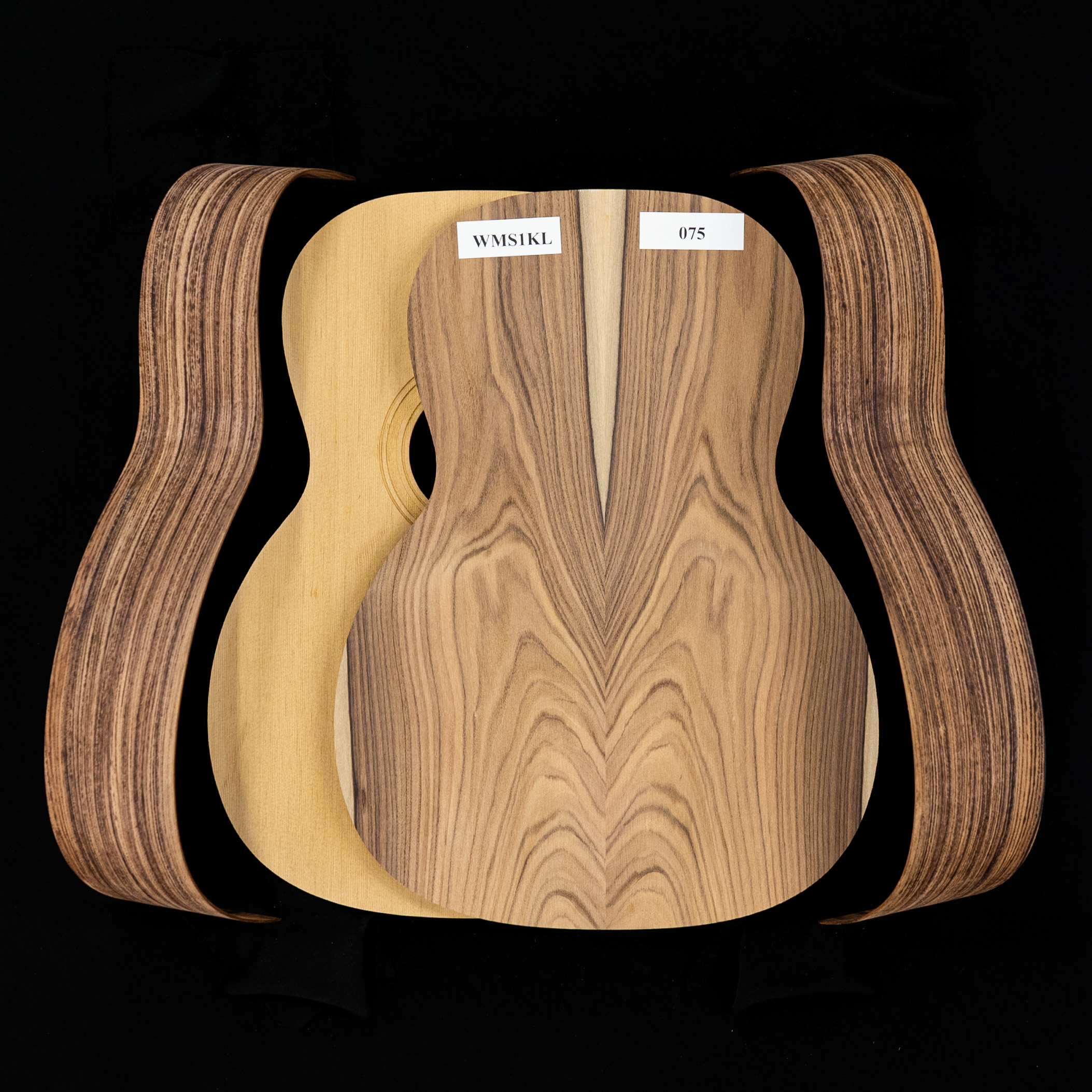 WoodStax Pau Ferro TripleO Guitar Kit, Bolton Neck 075 StewMac
