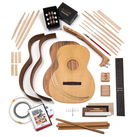 WoodStax Pau Ferro Triple-O Guitar Kit, Bolt-on Neck - 049