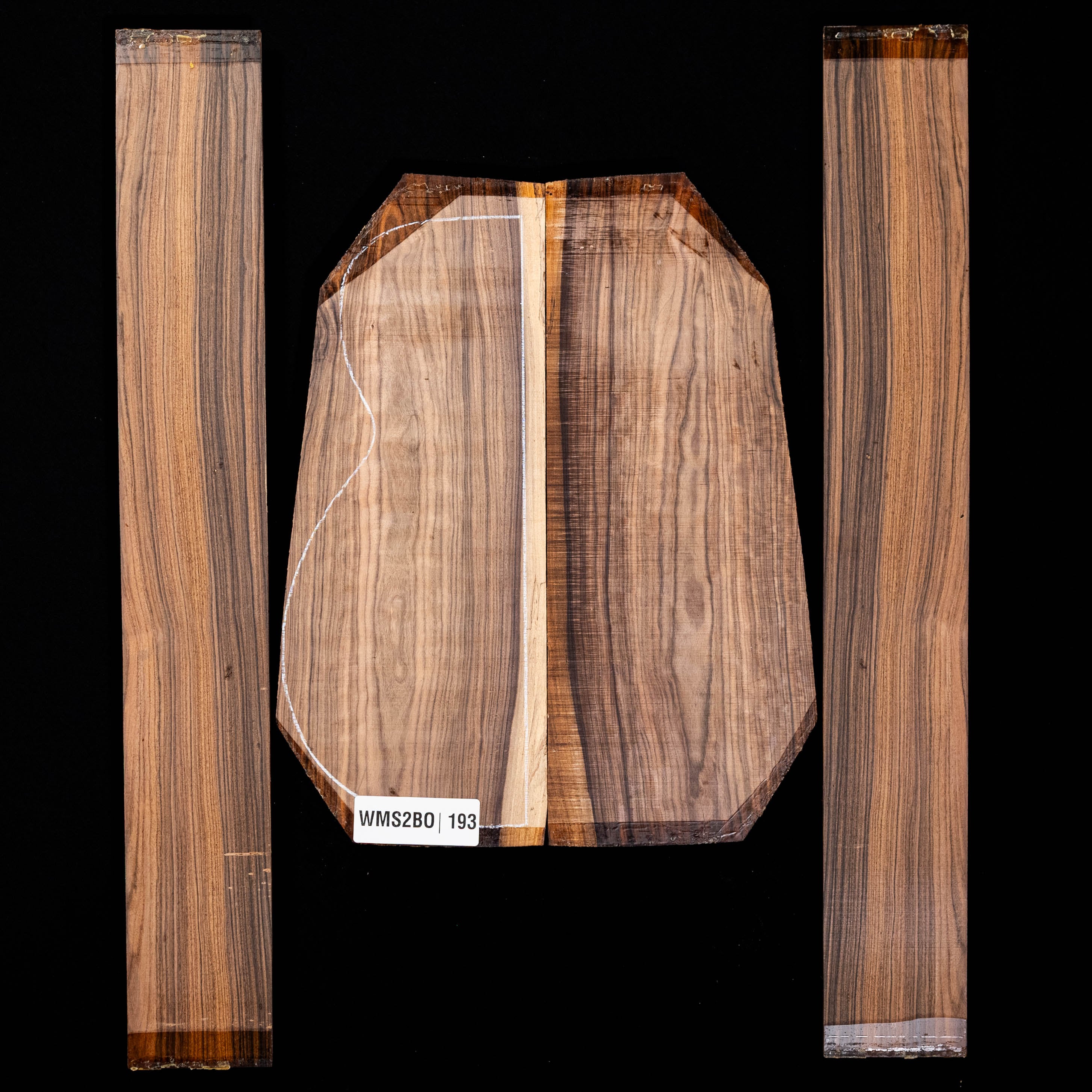 Pau Ferro Back + Side Set - 193