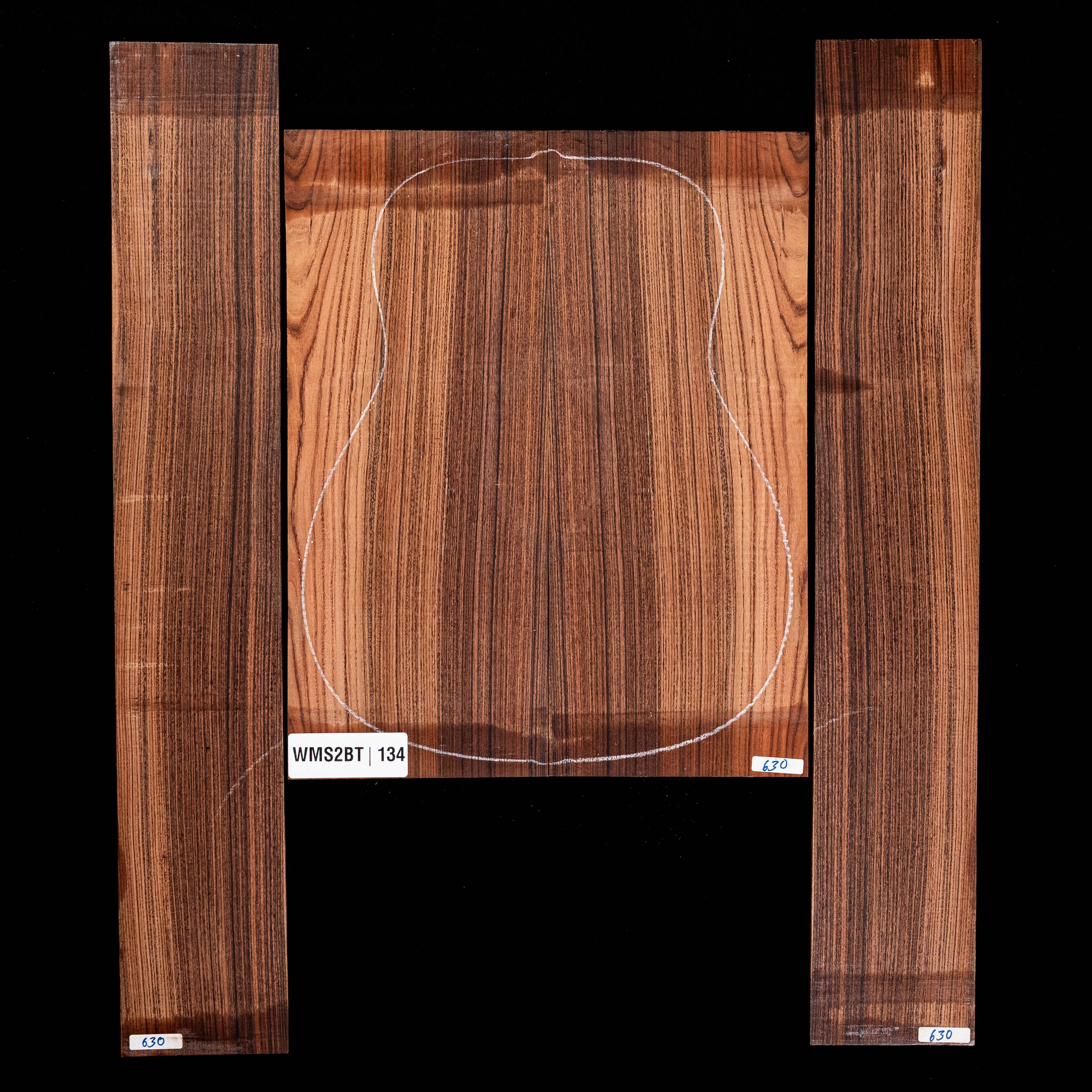 Pau Ferro Back + Side Set - 134