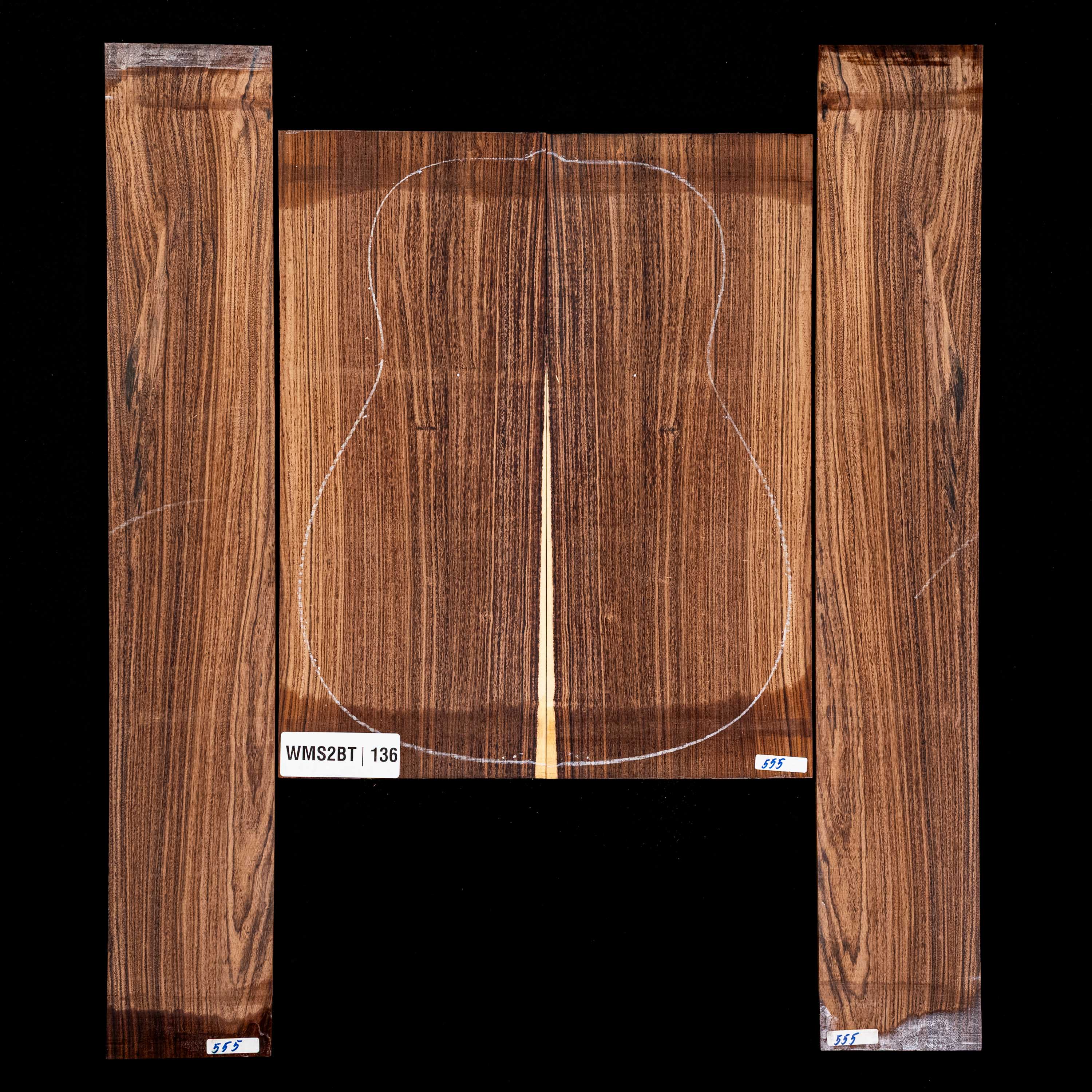 Pau Ferro Back + Side Set - 136