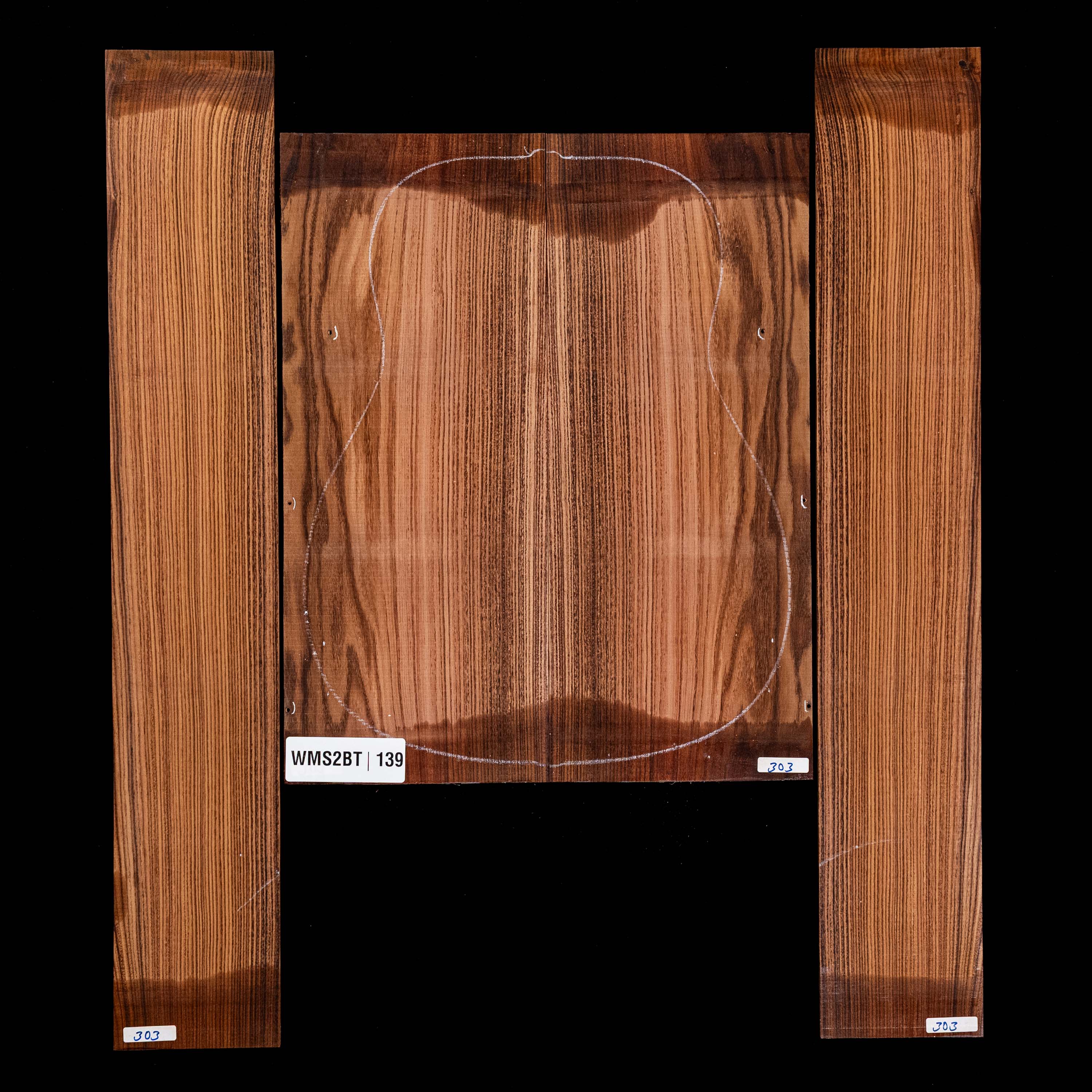 Pau Ferro Back + Side Set - 139