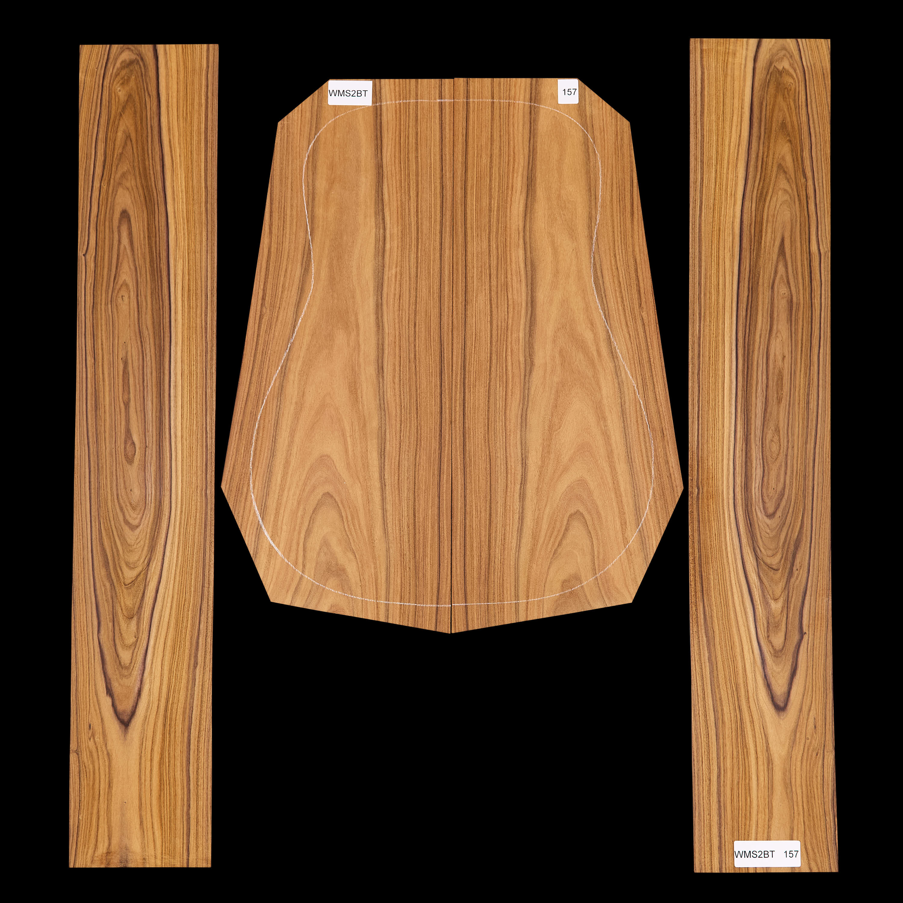 Pau Ferro Back + Side Set - 157