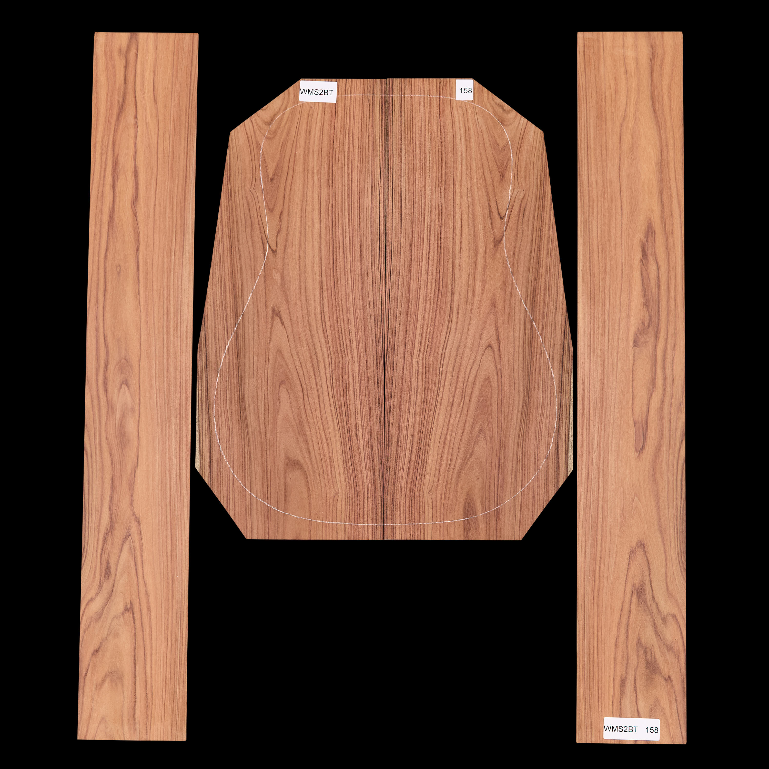 Pau Ferro Back + Side Set - 158