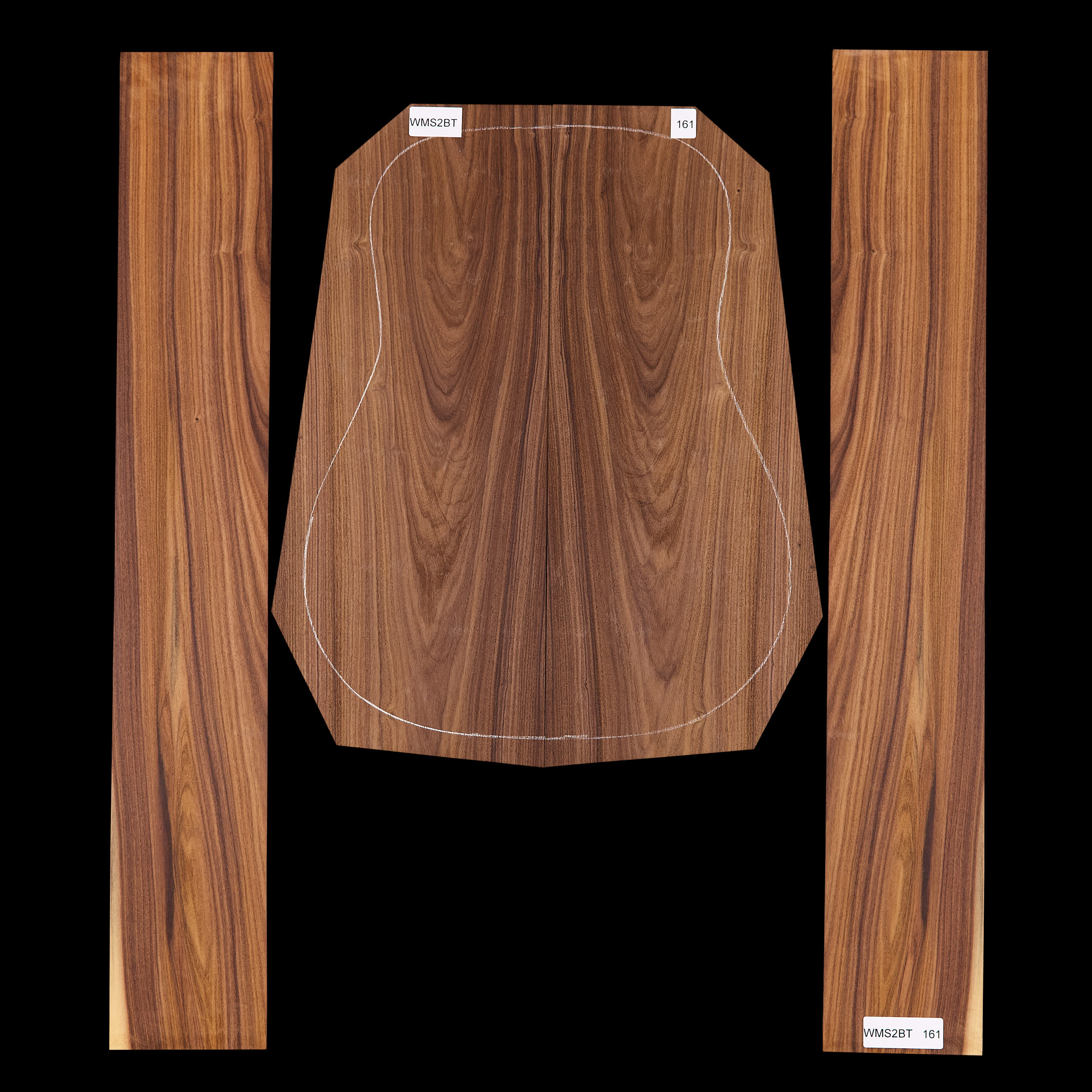 Pau Ferro Back + Side Set - 161