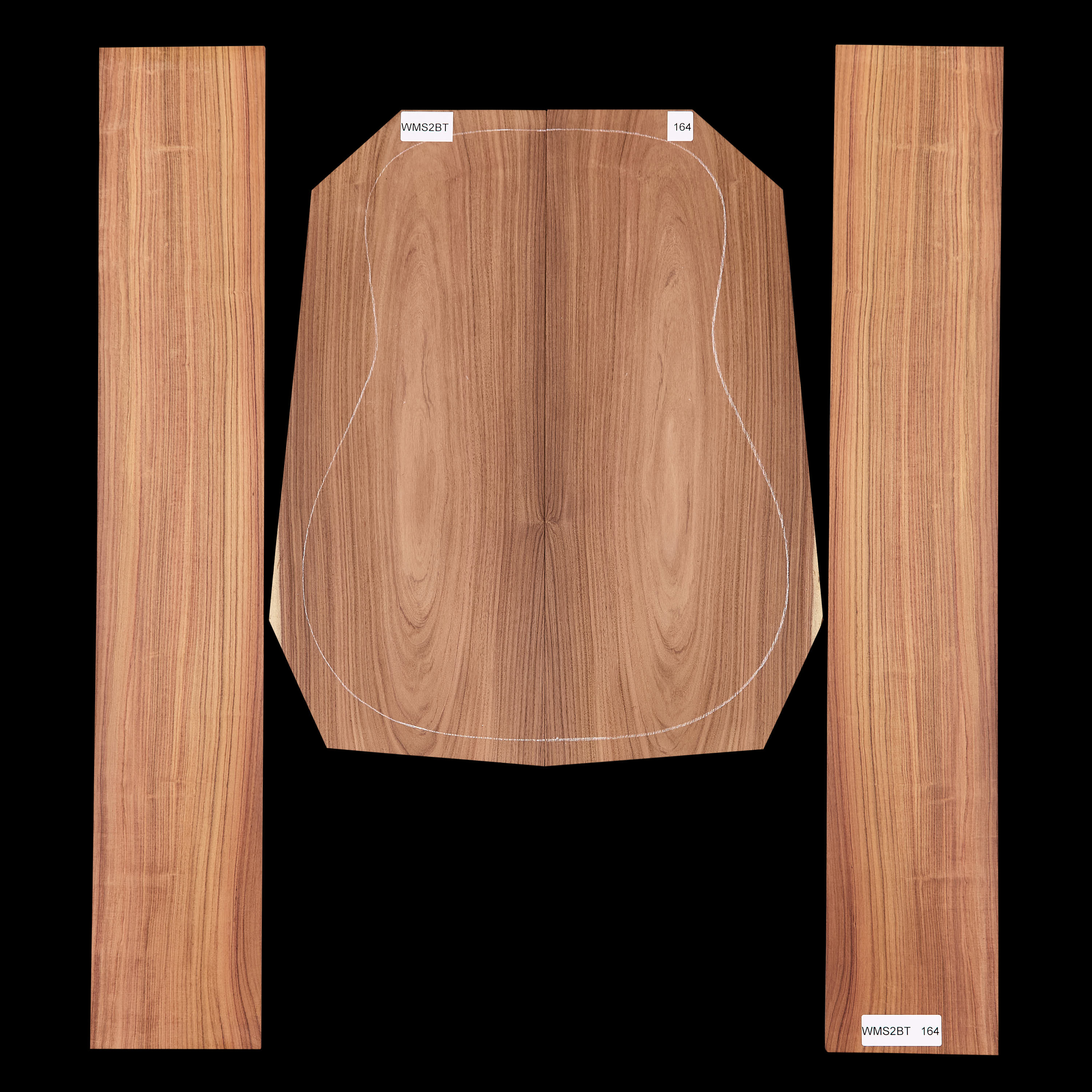 Pau Ferro Back + Side Set - 164