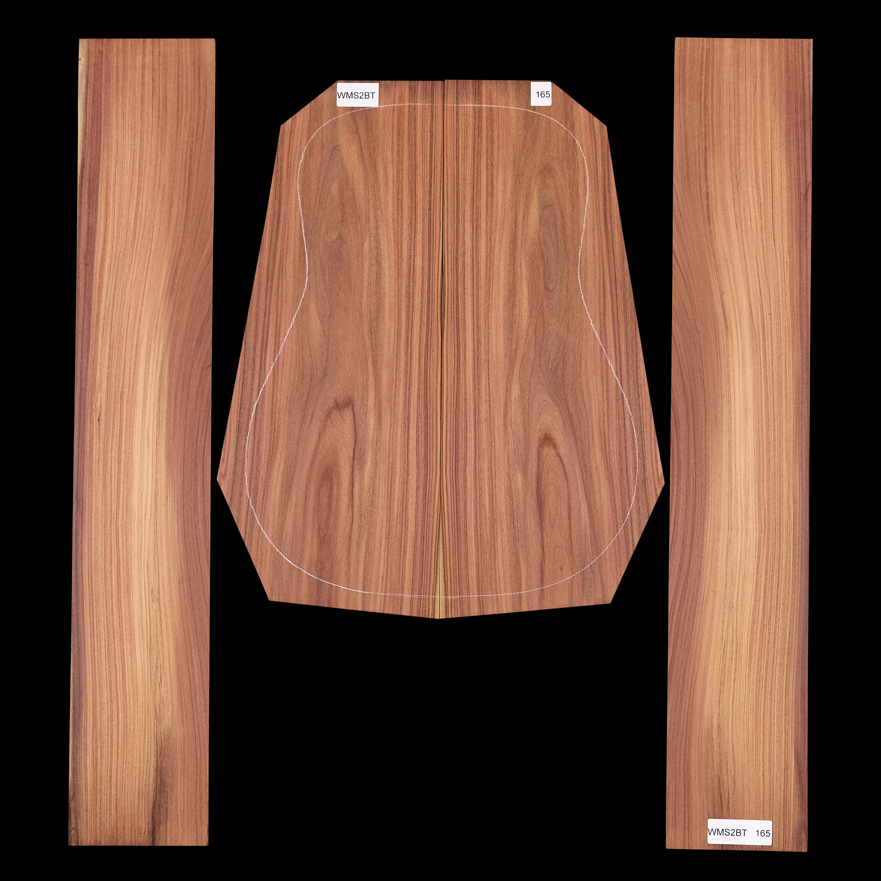 Pau Ferro Back + Side Set - 165