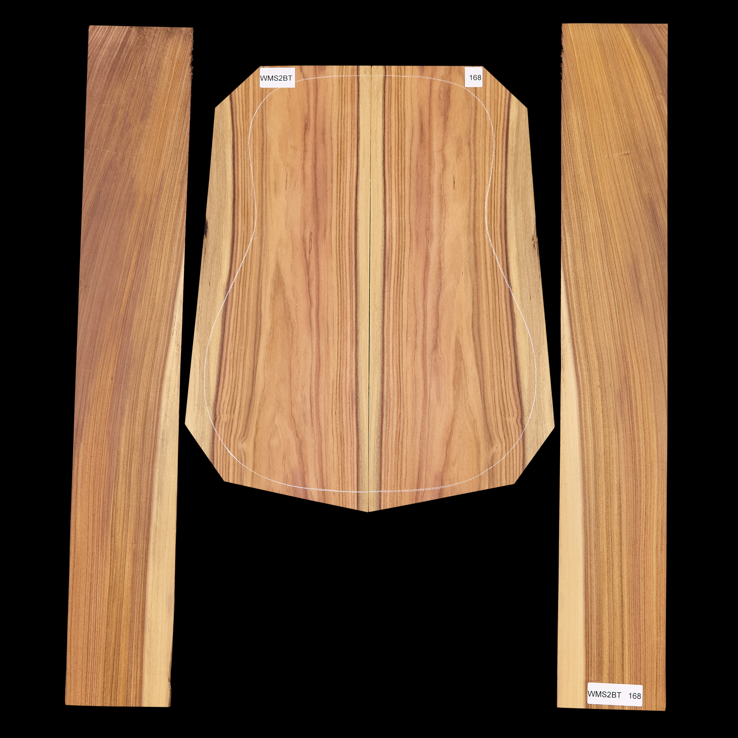 Pau Ferro Back + Side Set - 168