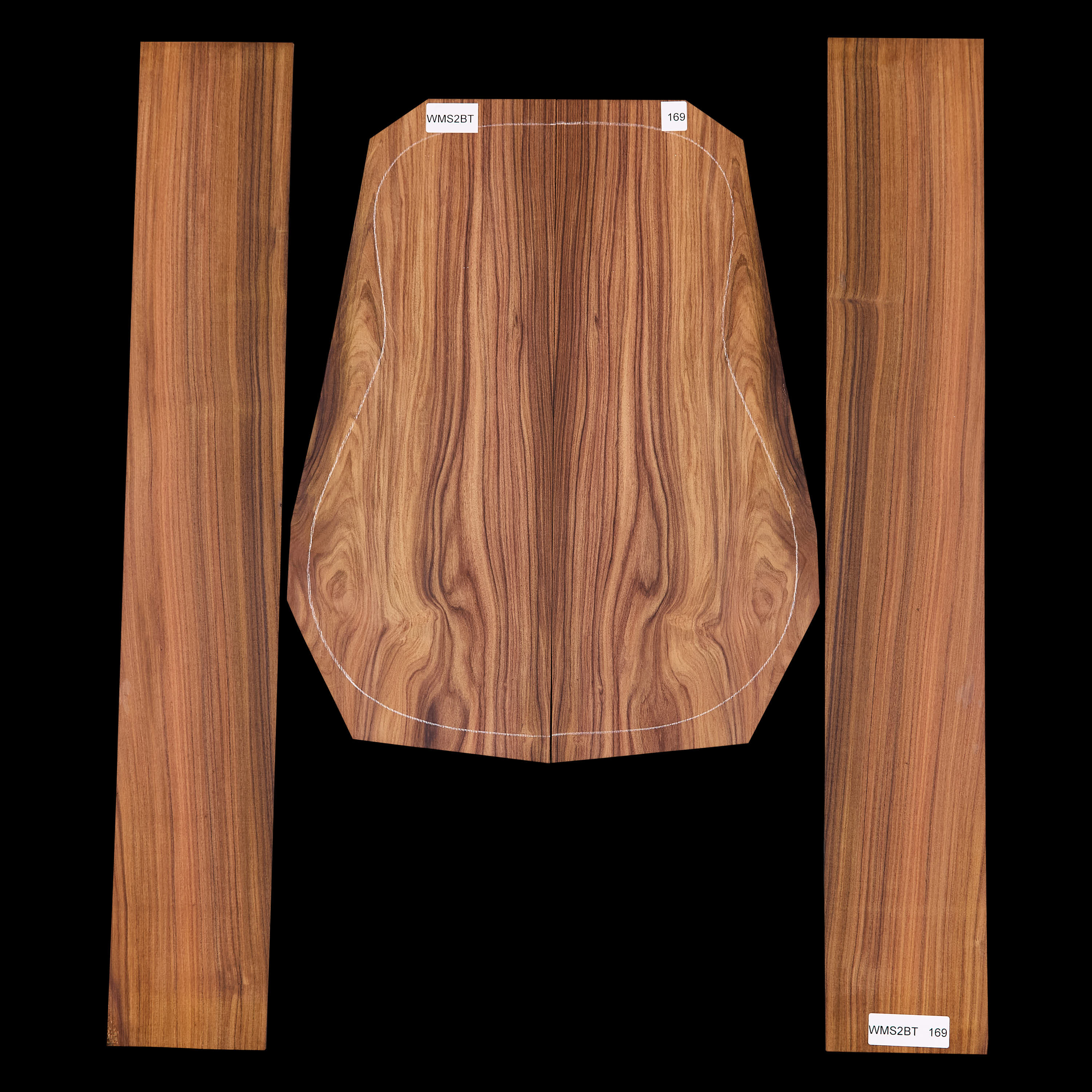 Pau Ferro Back + Side Set - 169