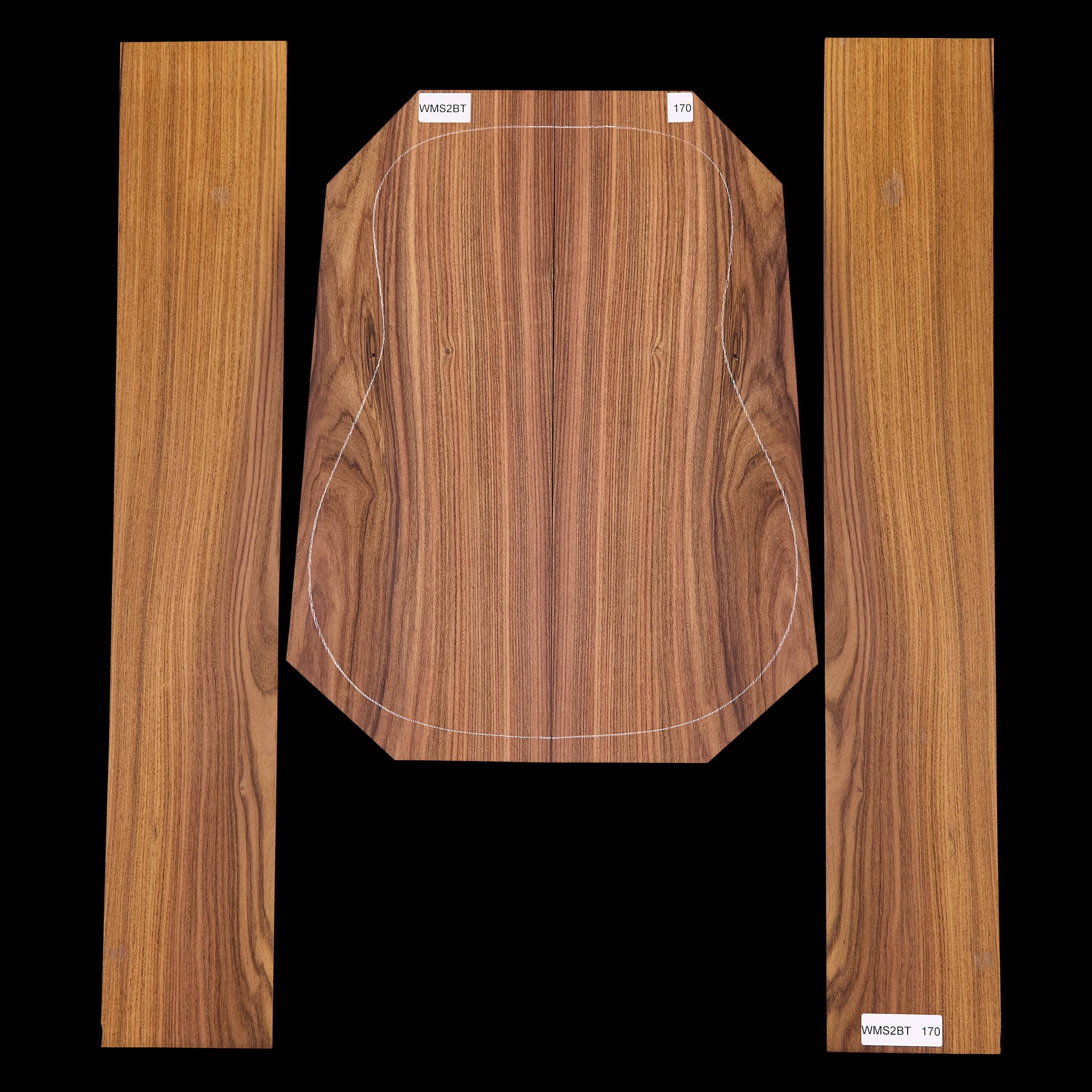 Pau Ferro Back + Side Set - 170