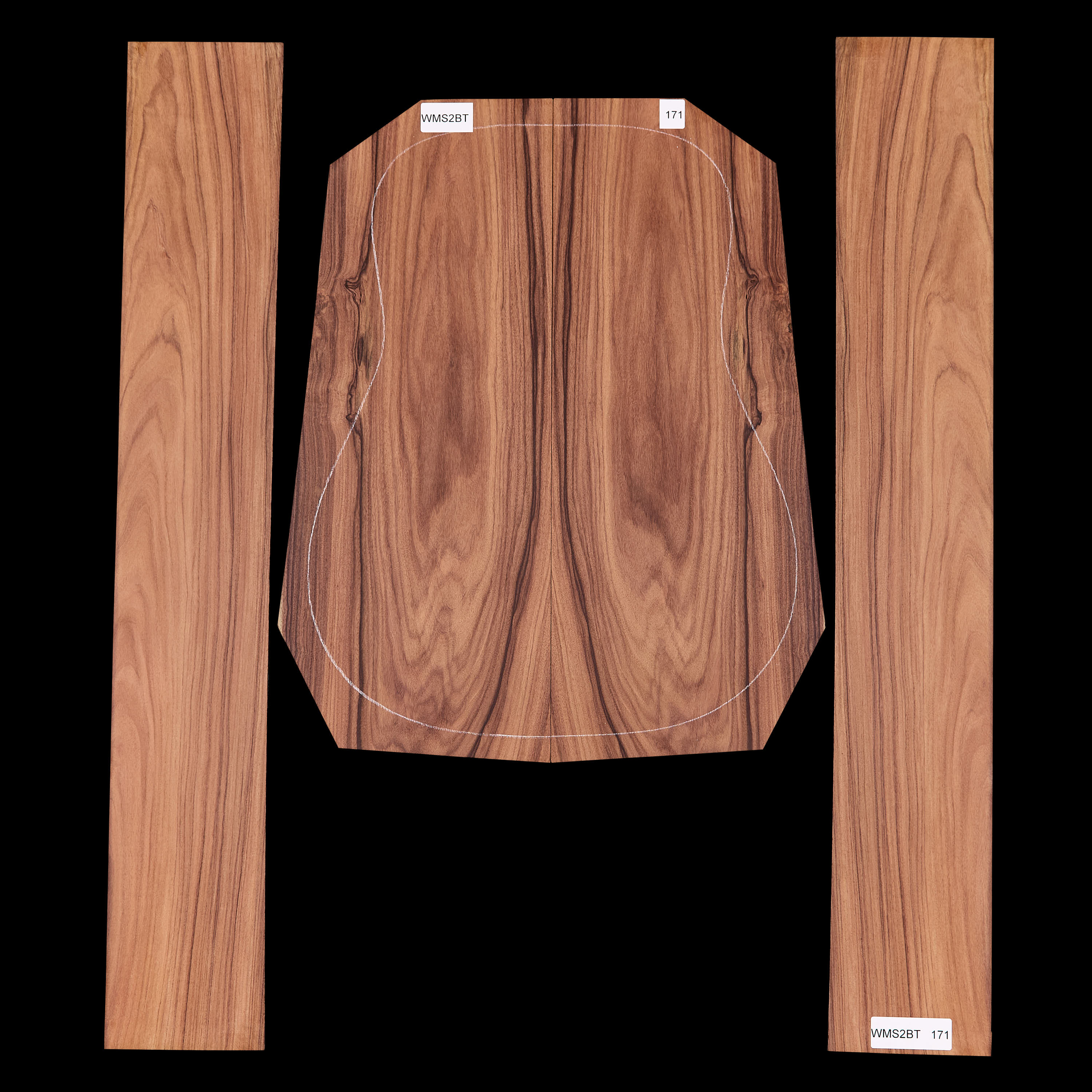 Pau Ferro Back + Side Set - 171