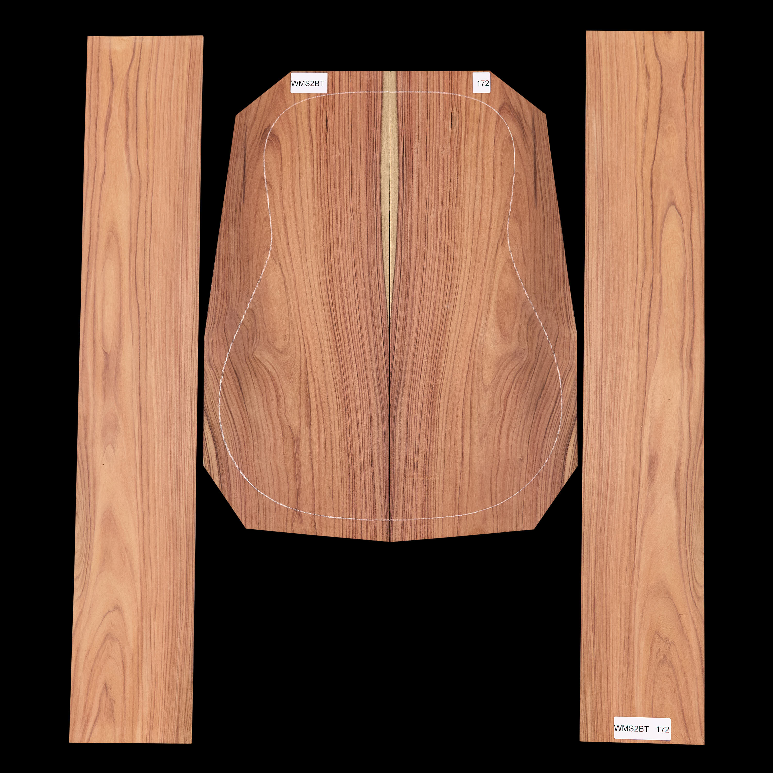 Pau Ferro Back + Side Set - 172