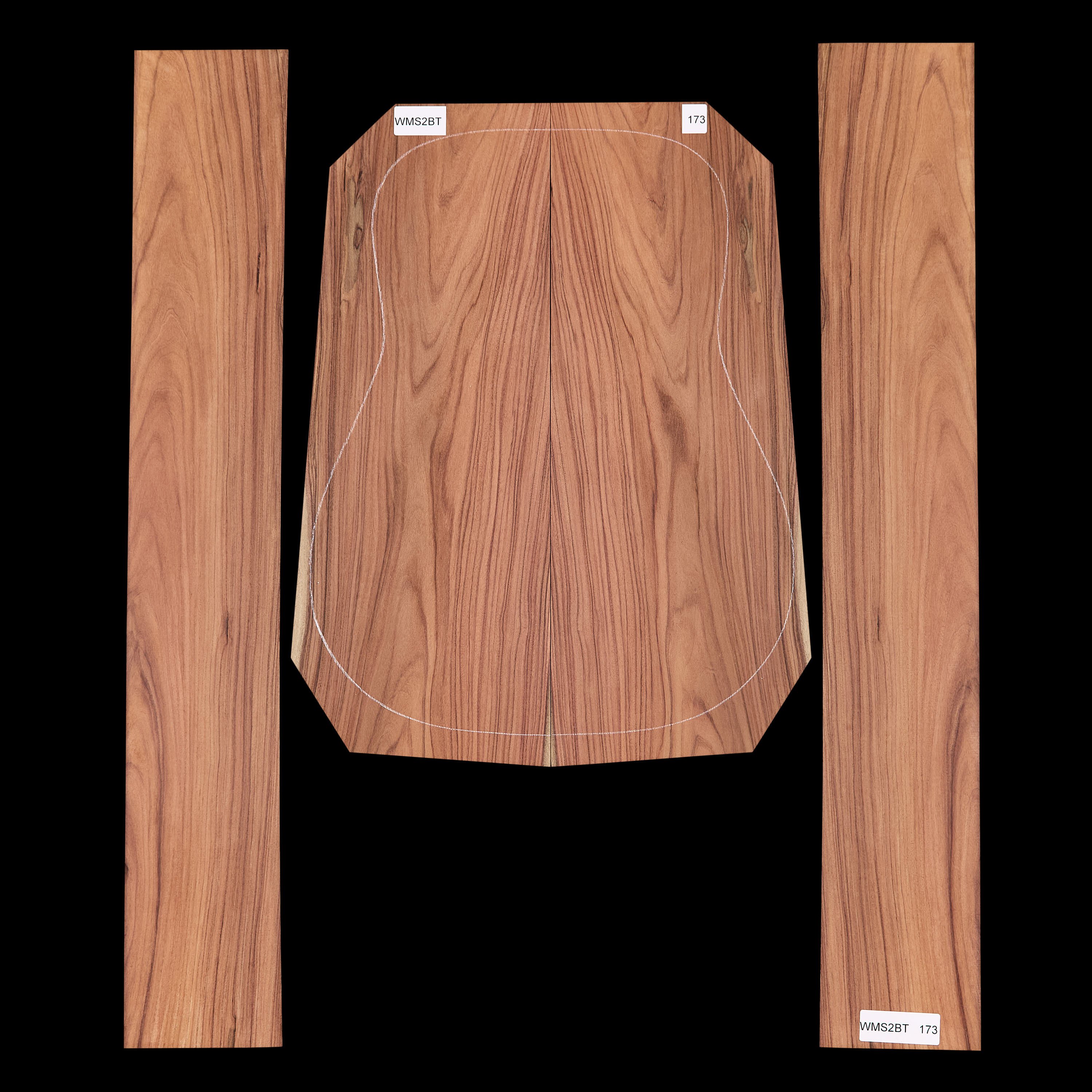 Pau Ferro Back + Side Set - 173