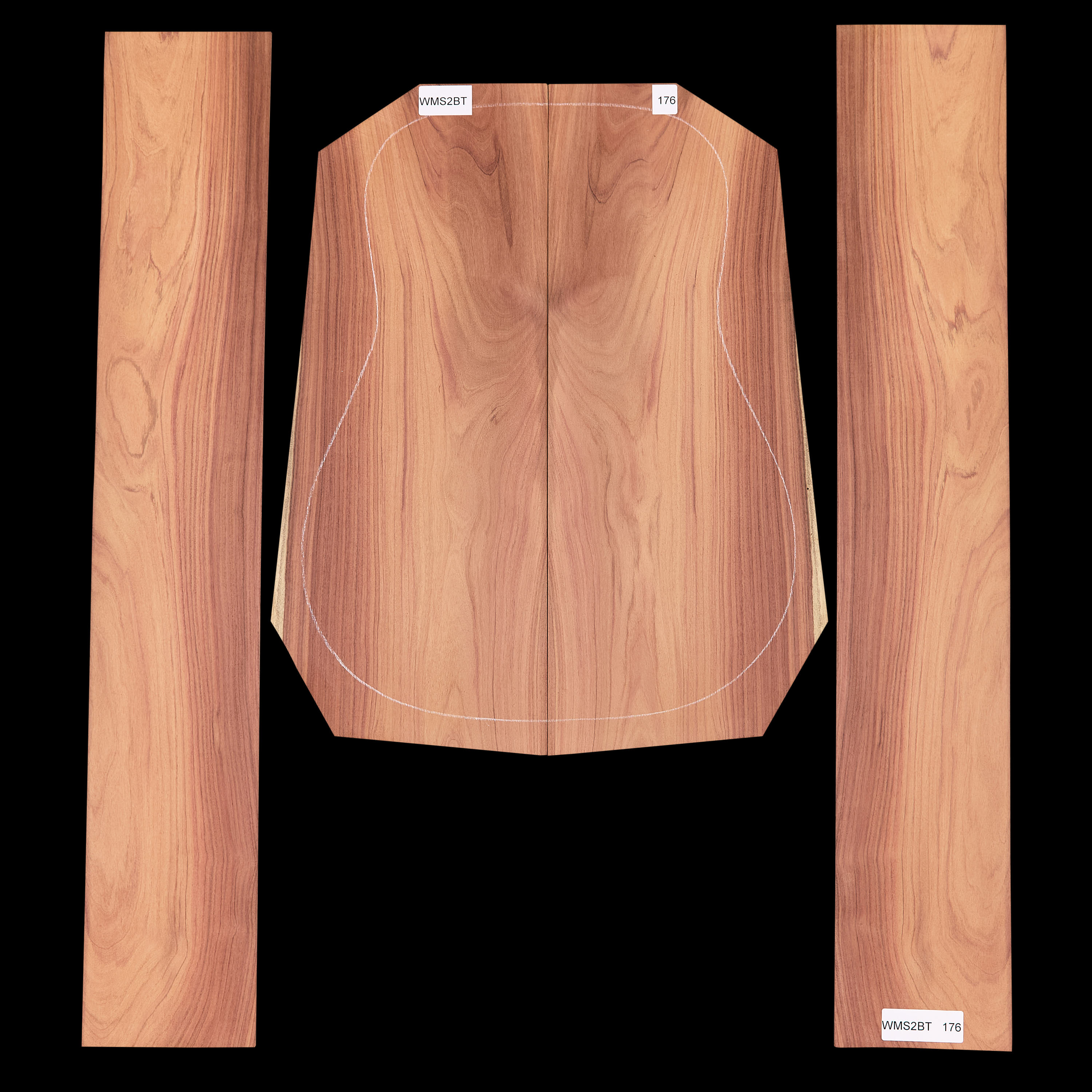 Pau Ferro Back + Side Set - 176