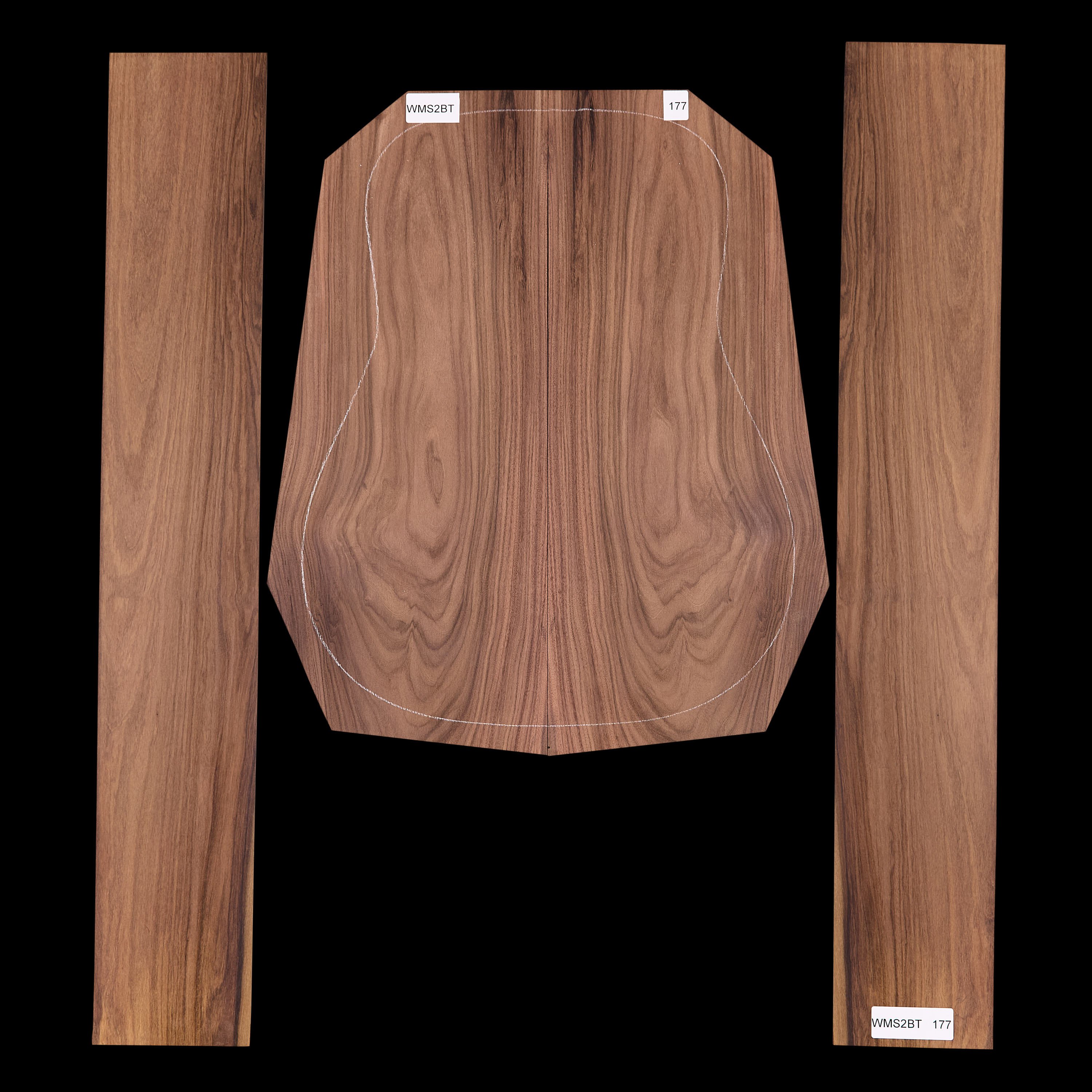 Pau Ferro Back + Side Set - 177