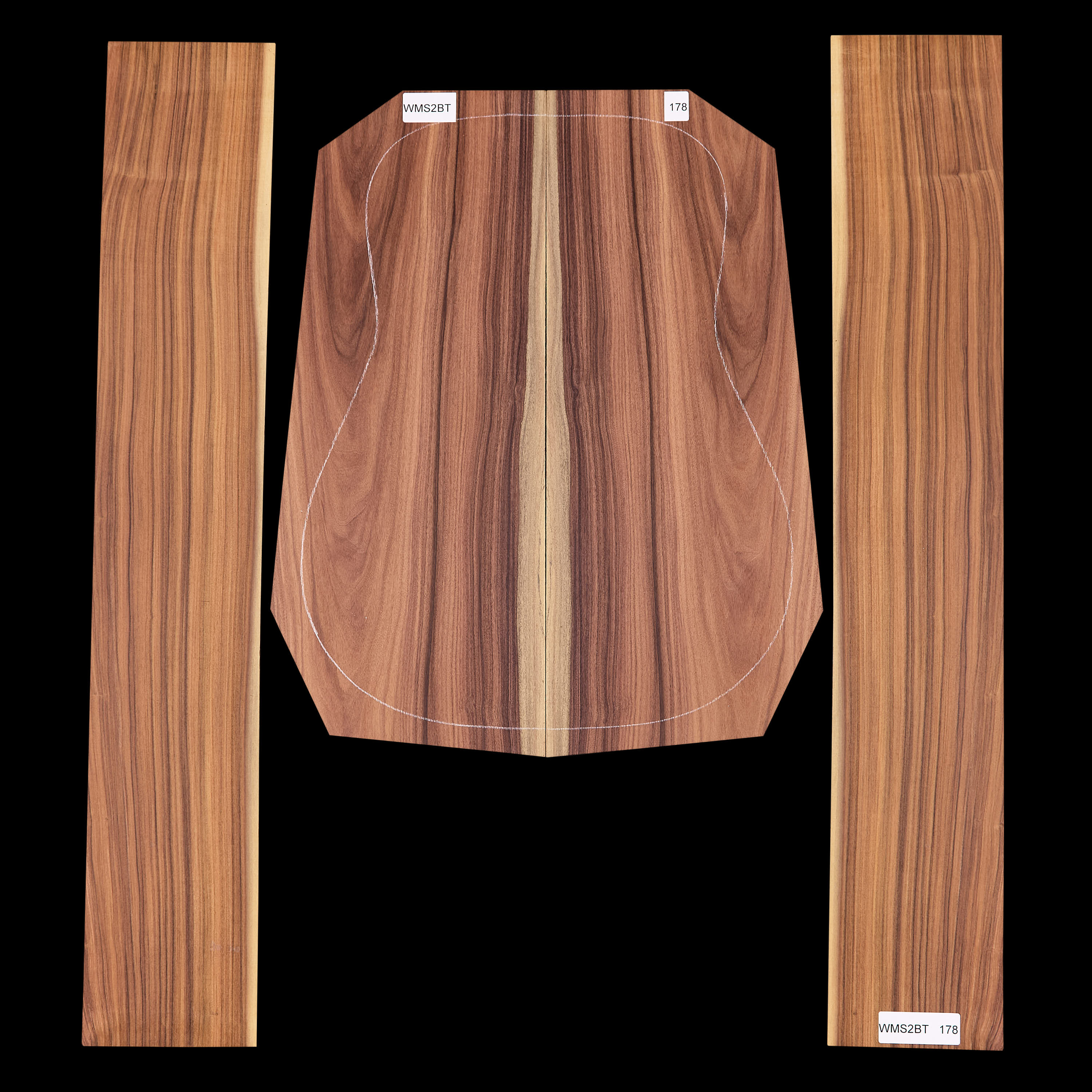 Pau Ferro Back + Side Set - 178