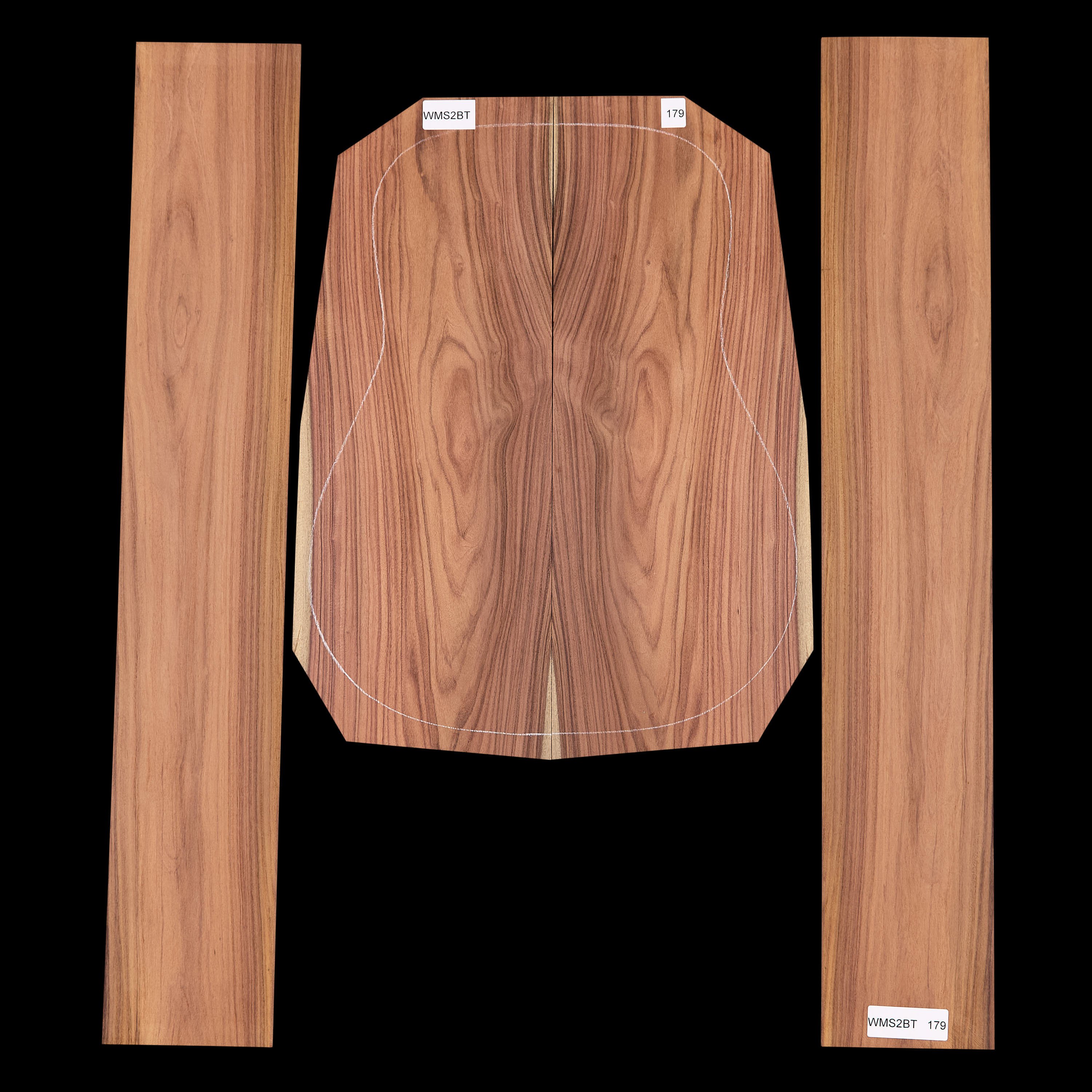 Pau Ferro Back + Side Set - 179