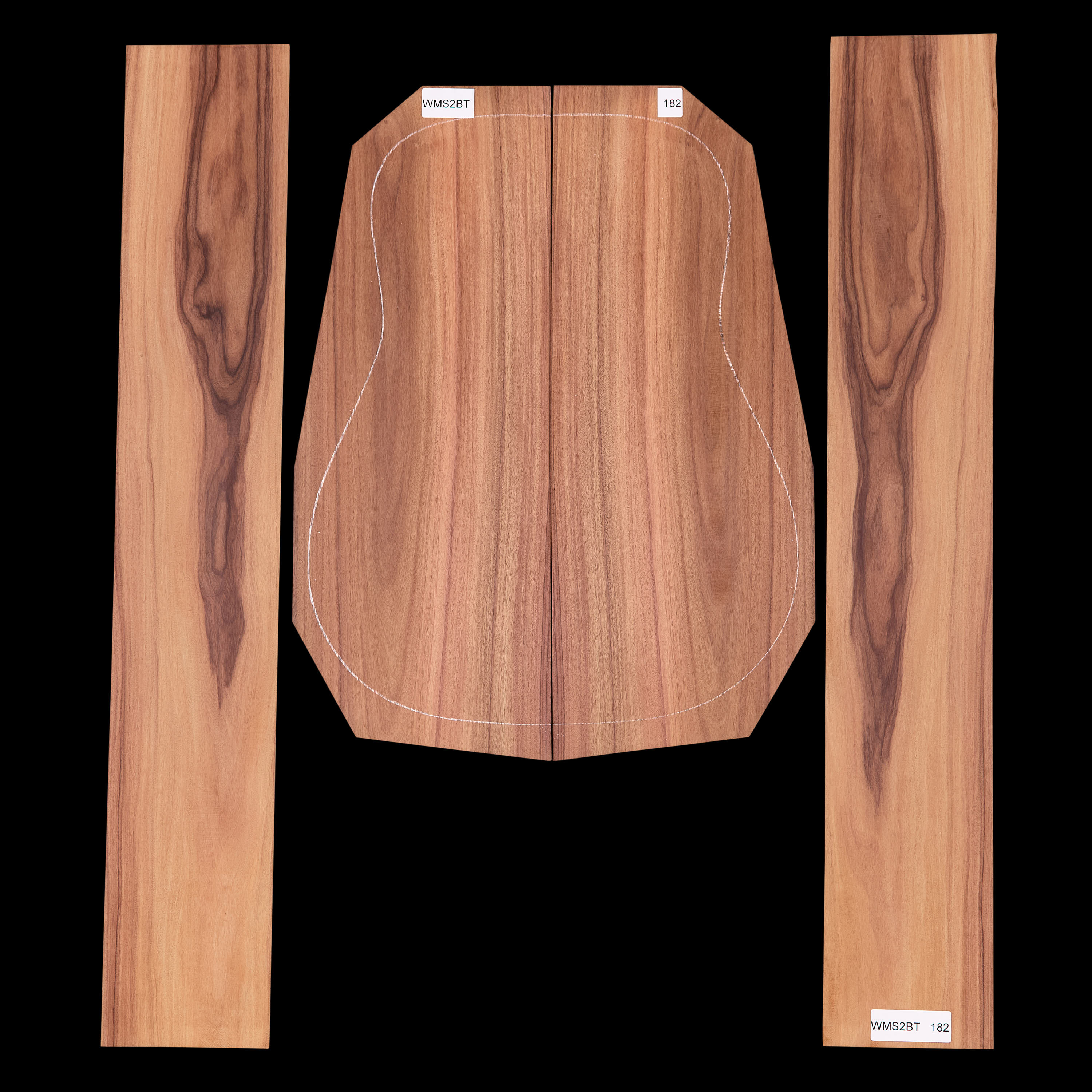 Pau Ferro Back + Side Set - 182