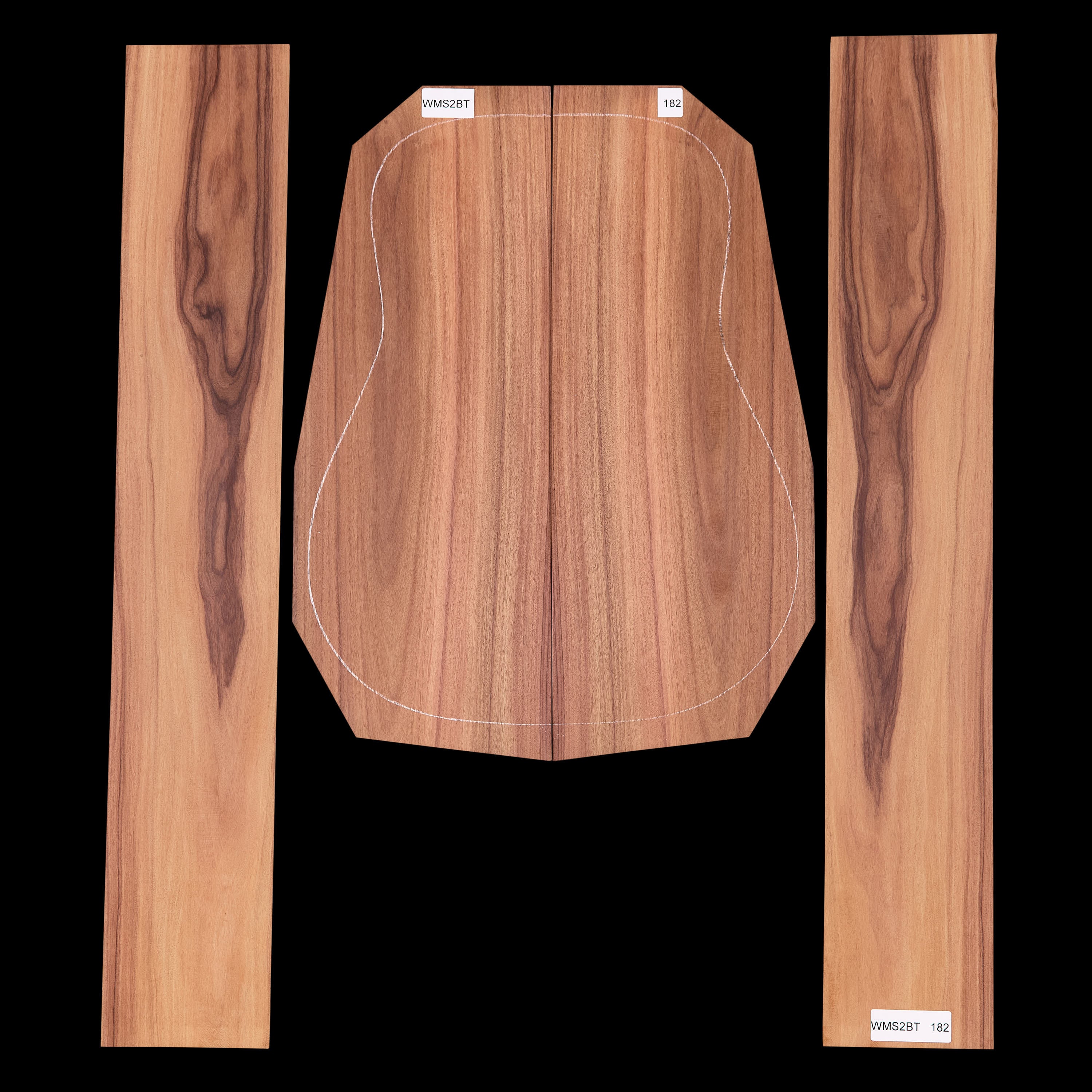 Pau Ferro Back + Side Set - 182