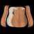 WoodStax Granadillo Dreadnought Kit, Bolt-On Neck - 225