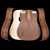 WoodStax Granadillo Dreadnought Kit, Bolt-On Neck - 230