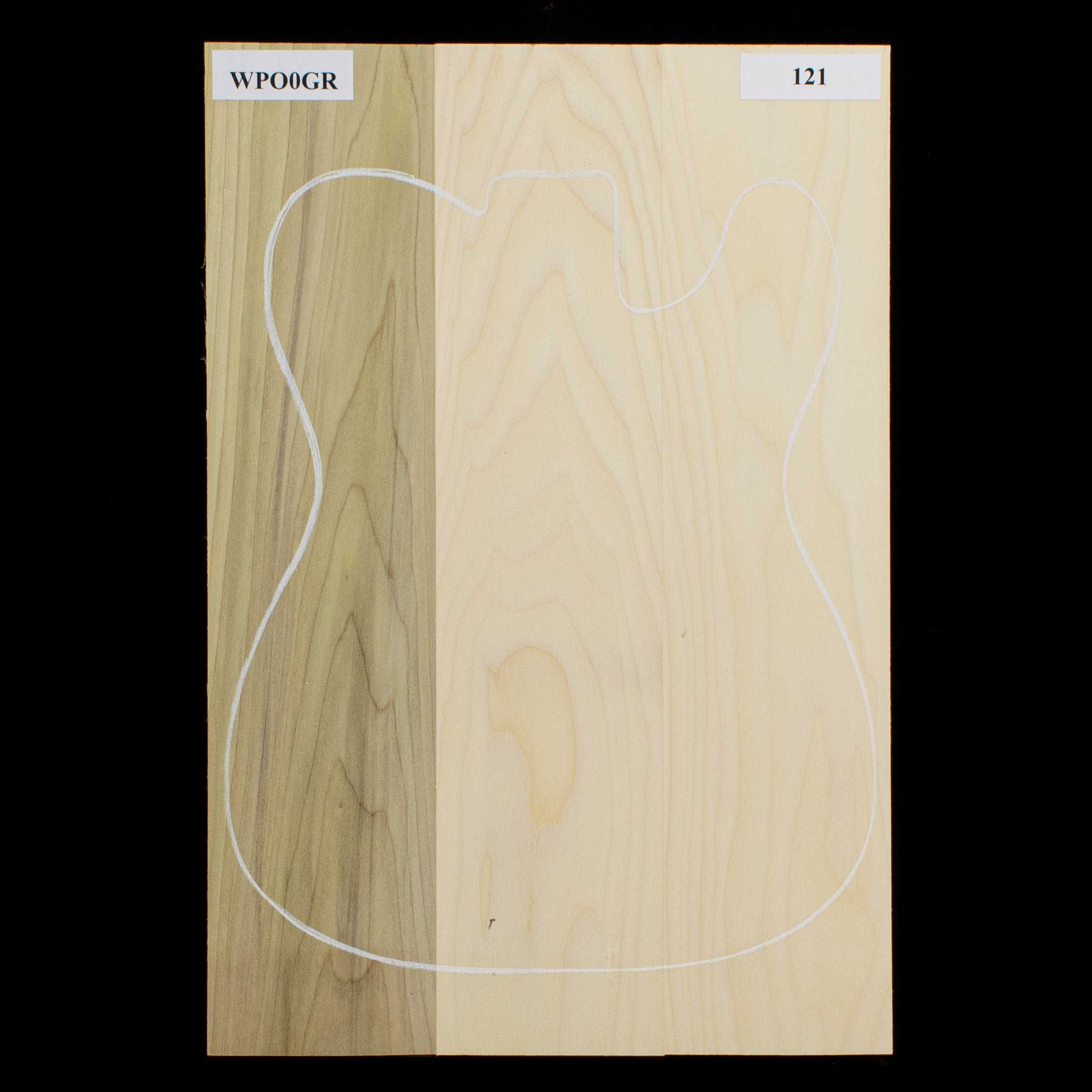 Poplar Body Blank, 2-Piece - 121