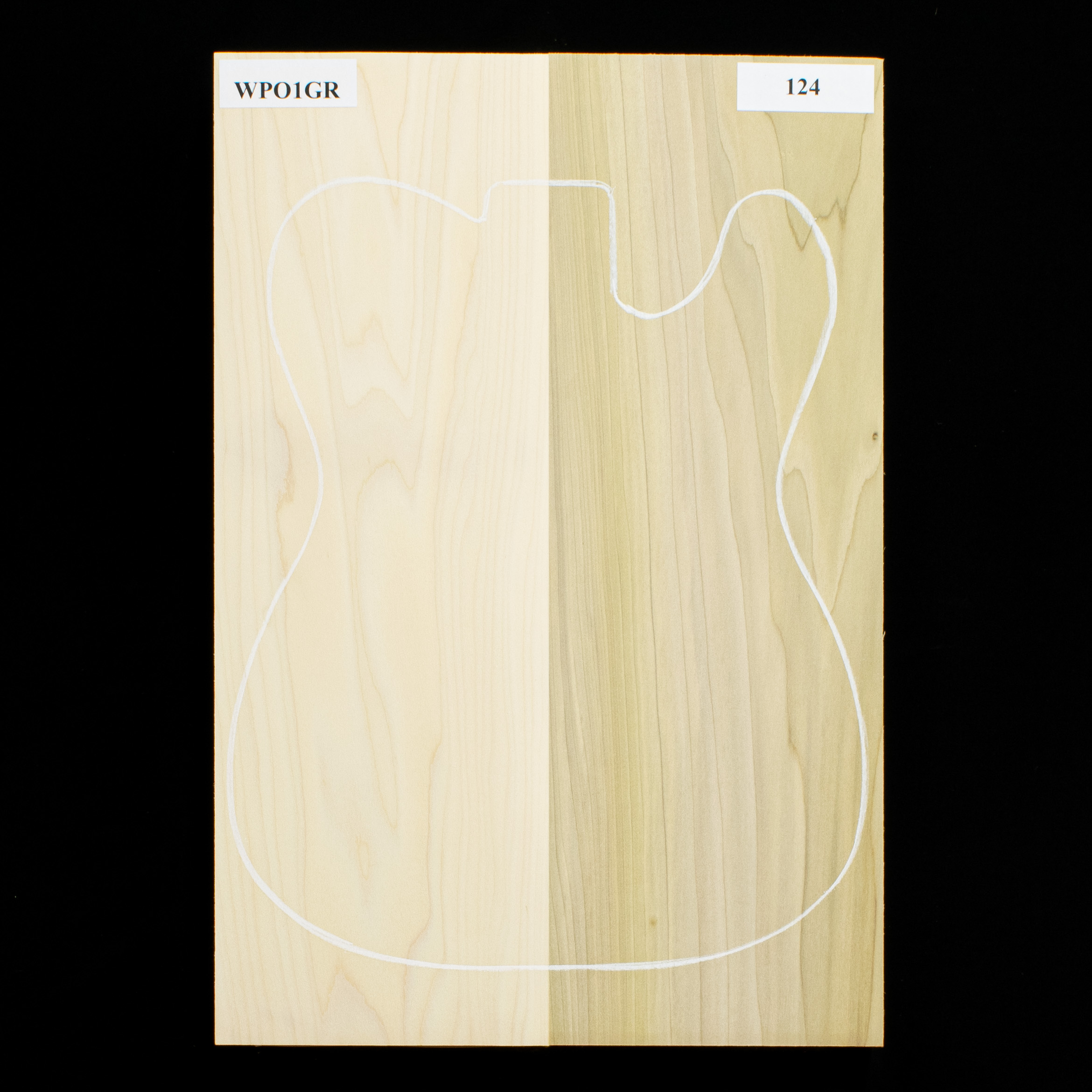 Poplar Body Blank, 2-Piece - 124