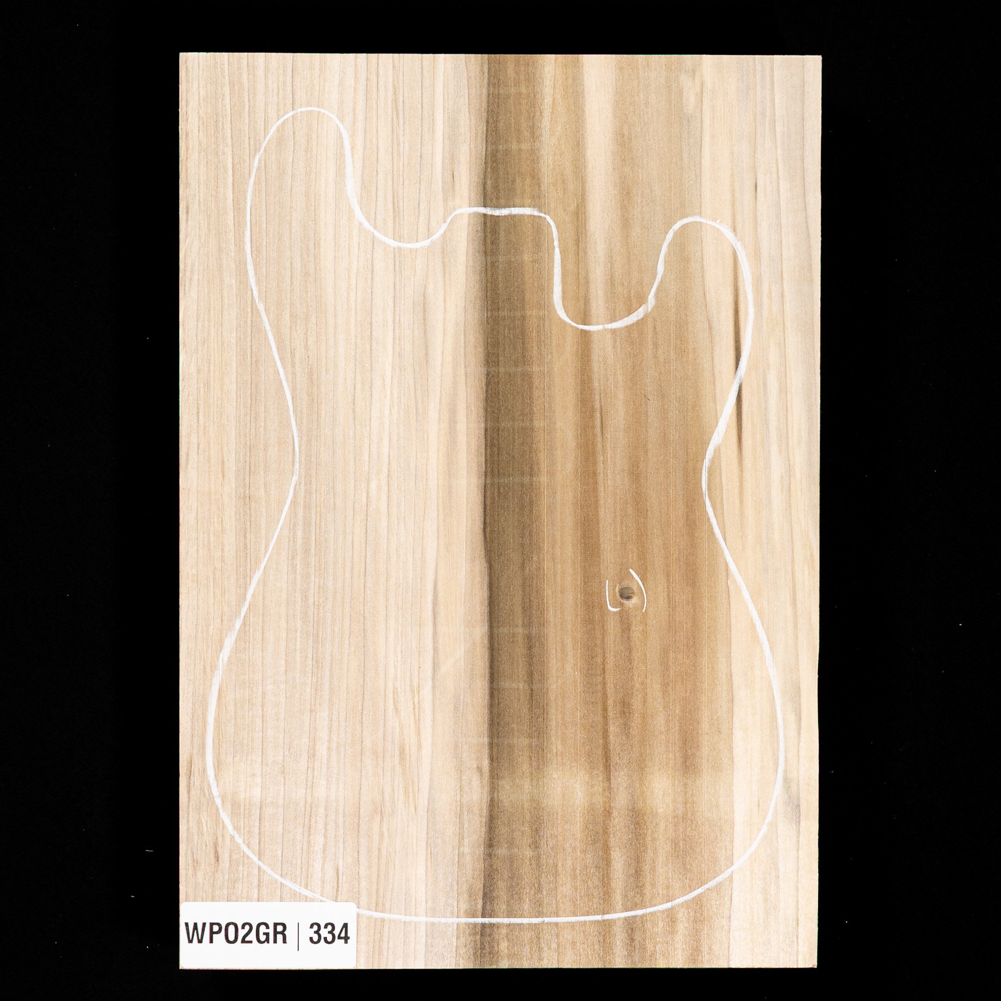 Poplar Body Blank, 1-Piece (9.4 lb) - 334