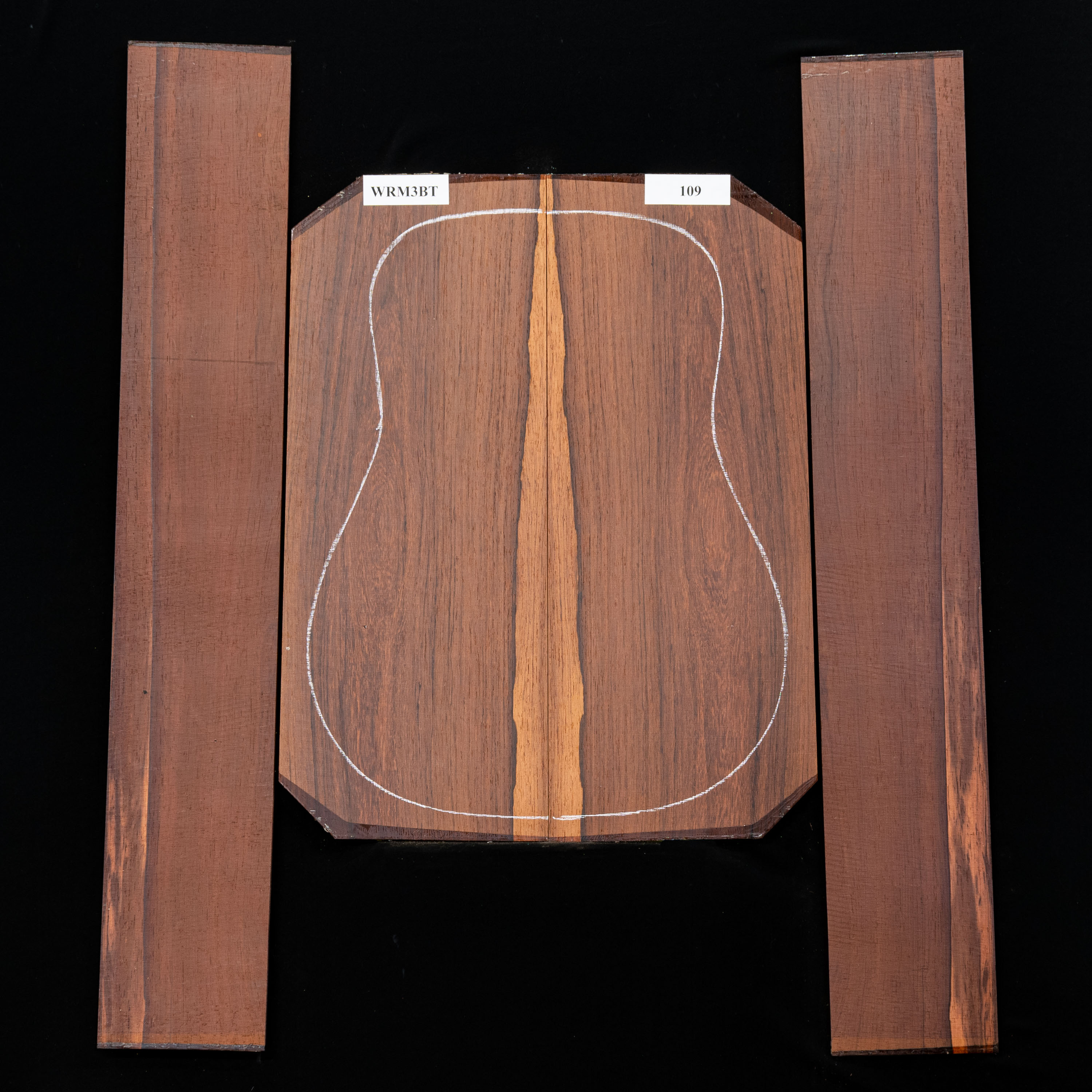 Madagascar Rosewood Back Side Set 109