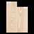 Swamp Ash Body Blank, 2-piece (10.4 lb) - 475