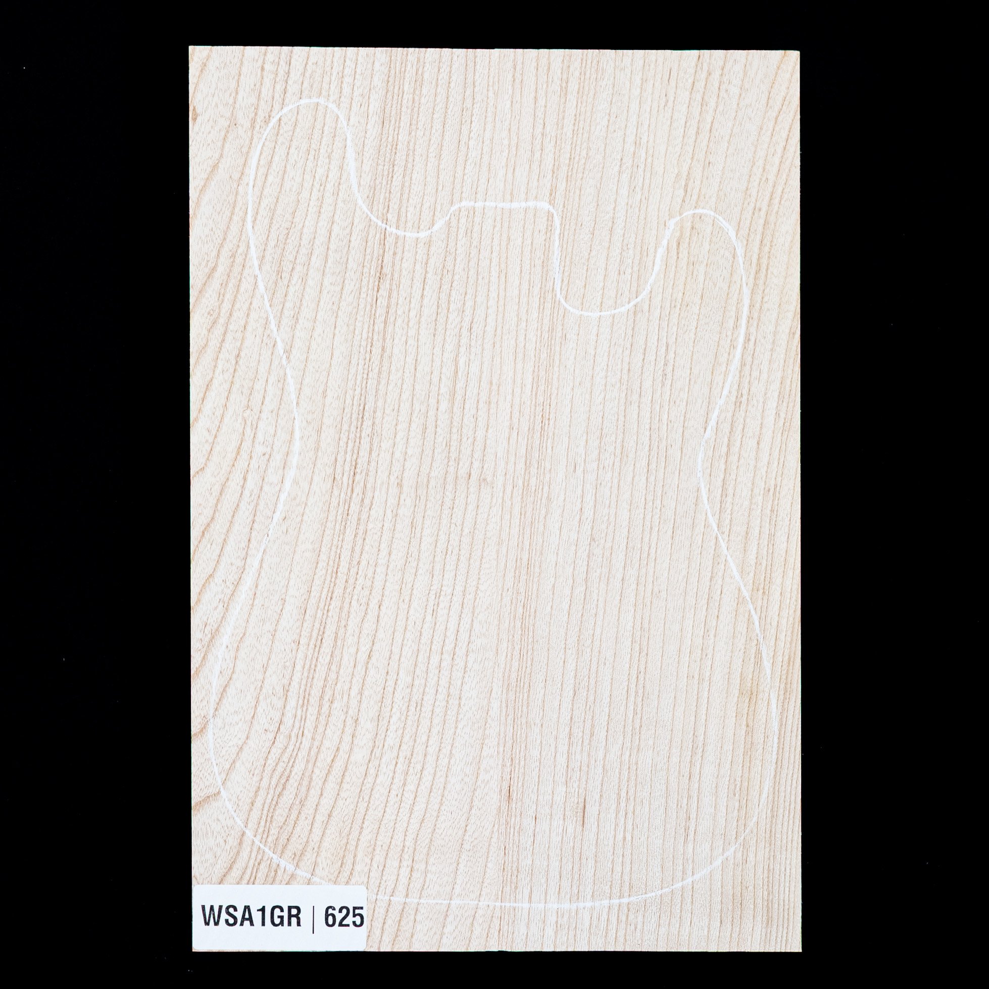 Swamp Ash Body Blank, 2-piece (8.9 lb) - 625