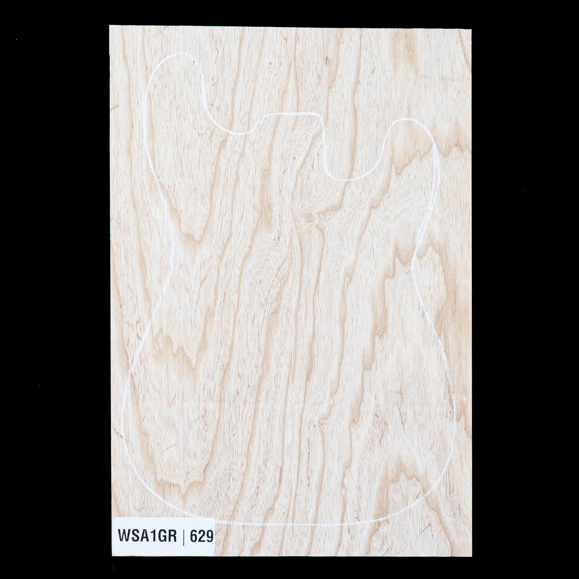 Swamp Ash Body Blank, 2-piece (8.8 lb) - 629