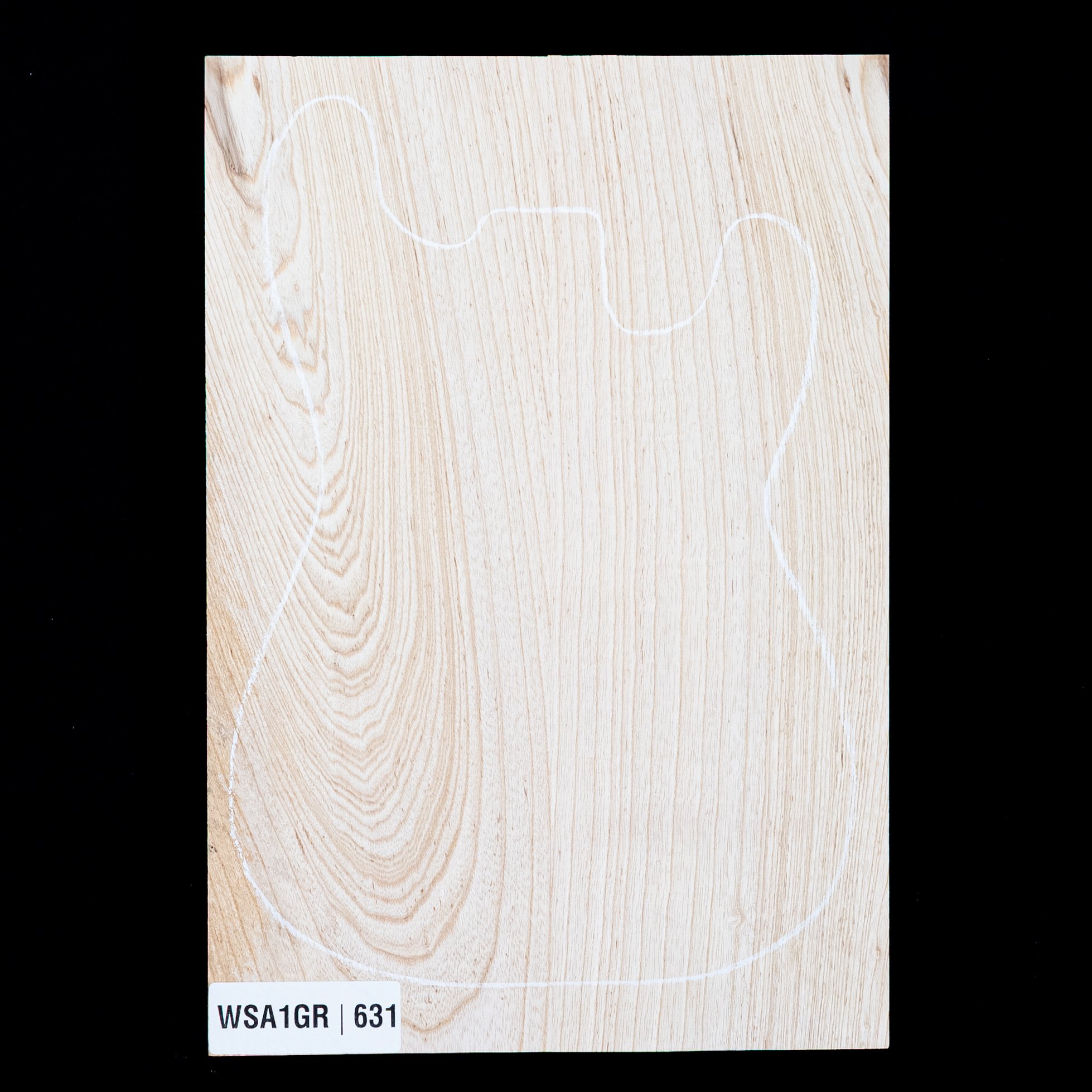 Swamp Ash Body Blank, 2-piece (9.3 lb) - 631