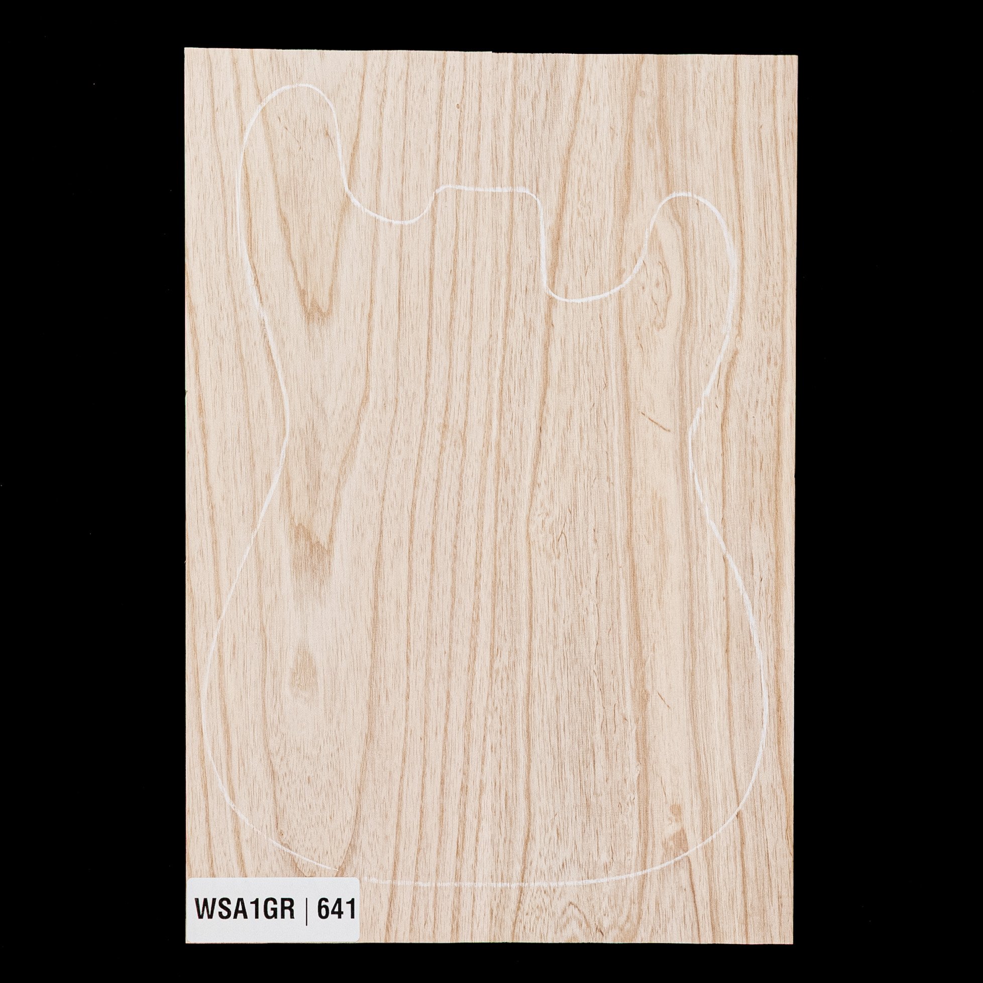 Swamp Ash Body Blank, 2-piece (8.8 lb) - 641