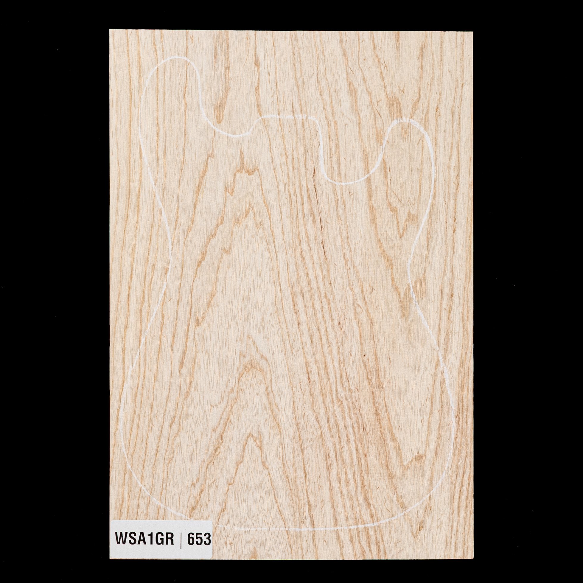 Swamp Ash Body Blank, 2-piece (8.6 lb) - 653