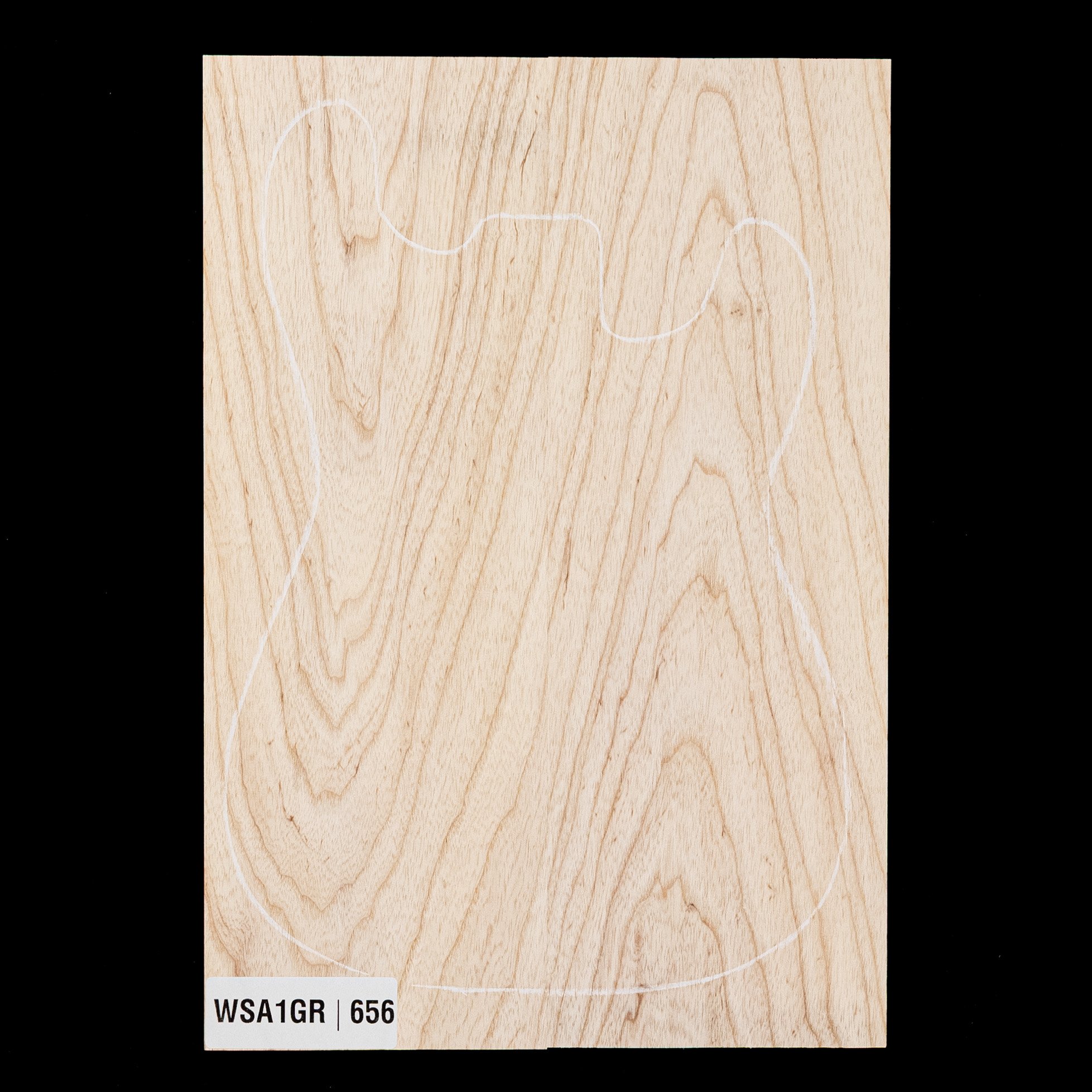 Swamp Ash Body Blank, 2-piece (8.4 lb) - 656