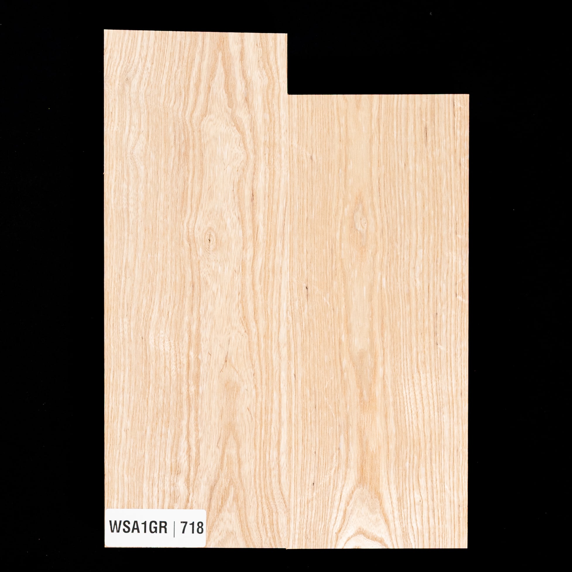 Swamp Ash Body Blank, 2-piece (12.2 lb) - 718