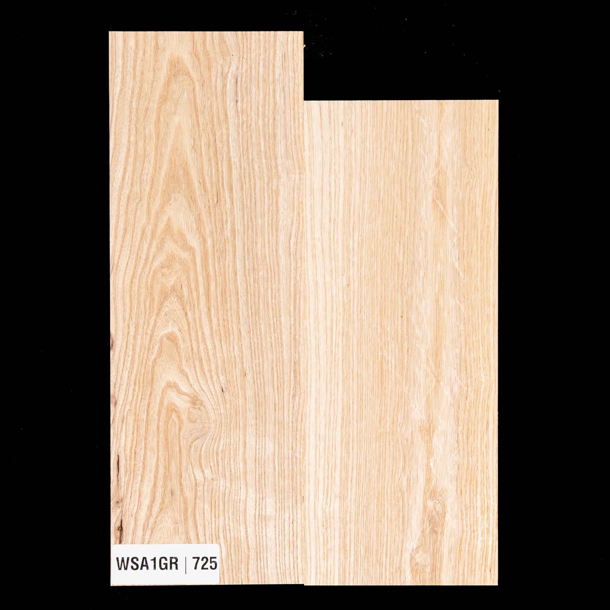 Swamp Ash Body Blank, 2-piece (11 lb) - 725