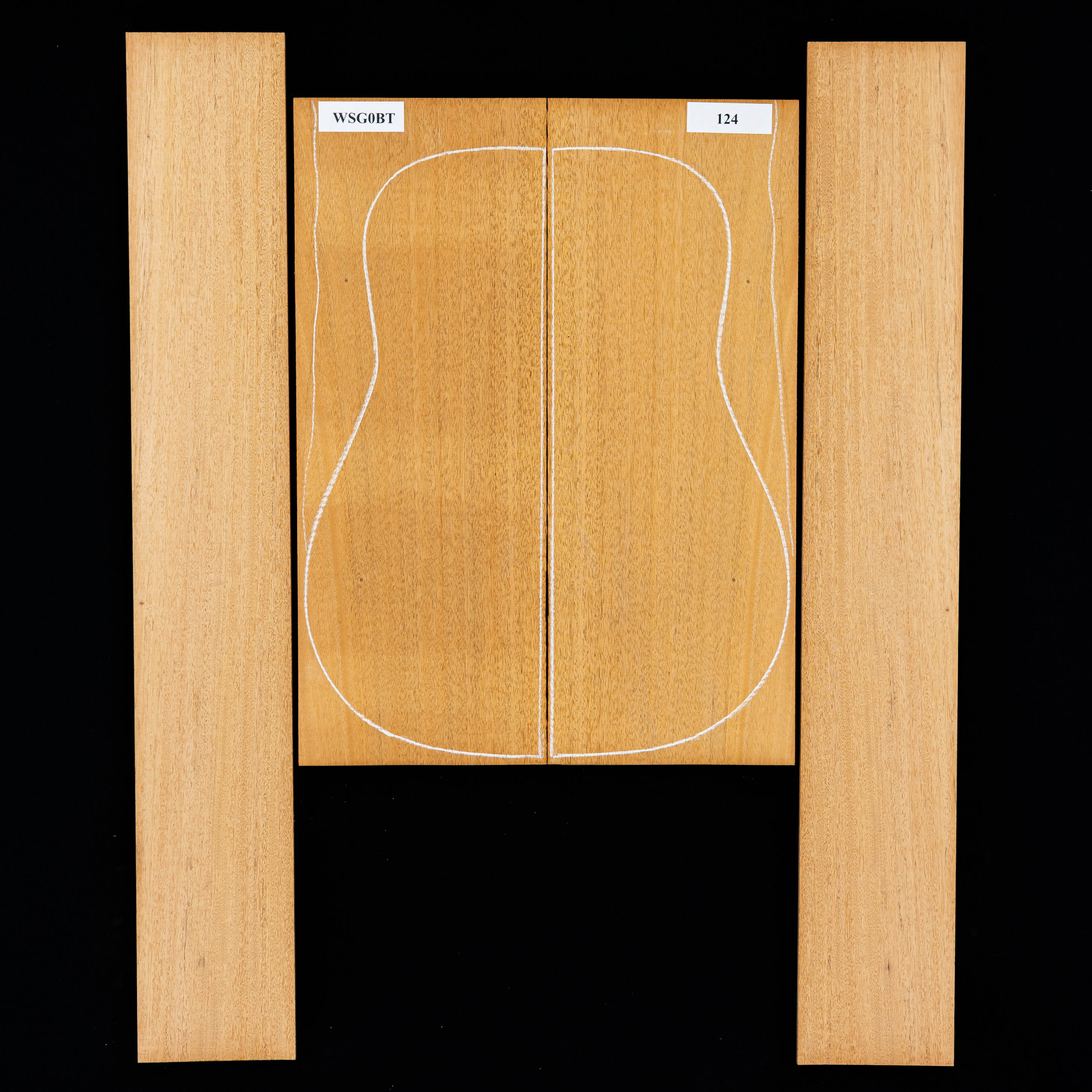 Honduran Mahogany Back + Side - 124 - StewMac