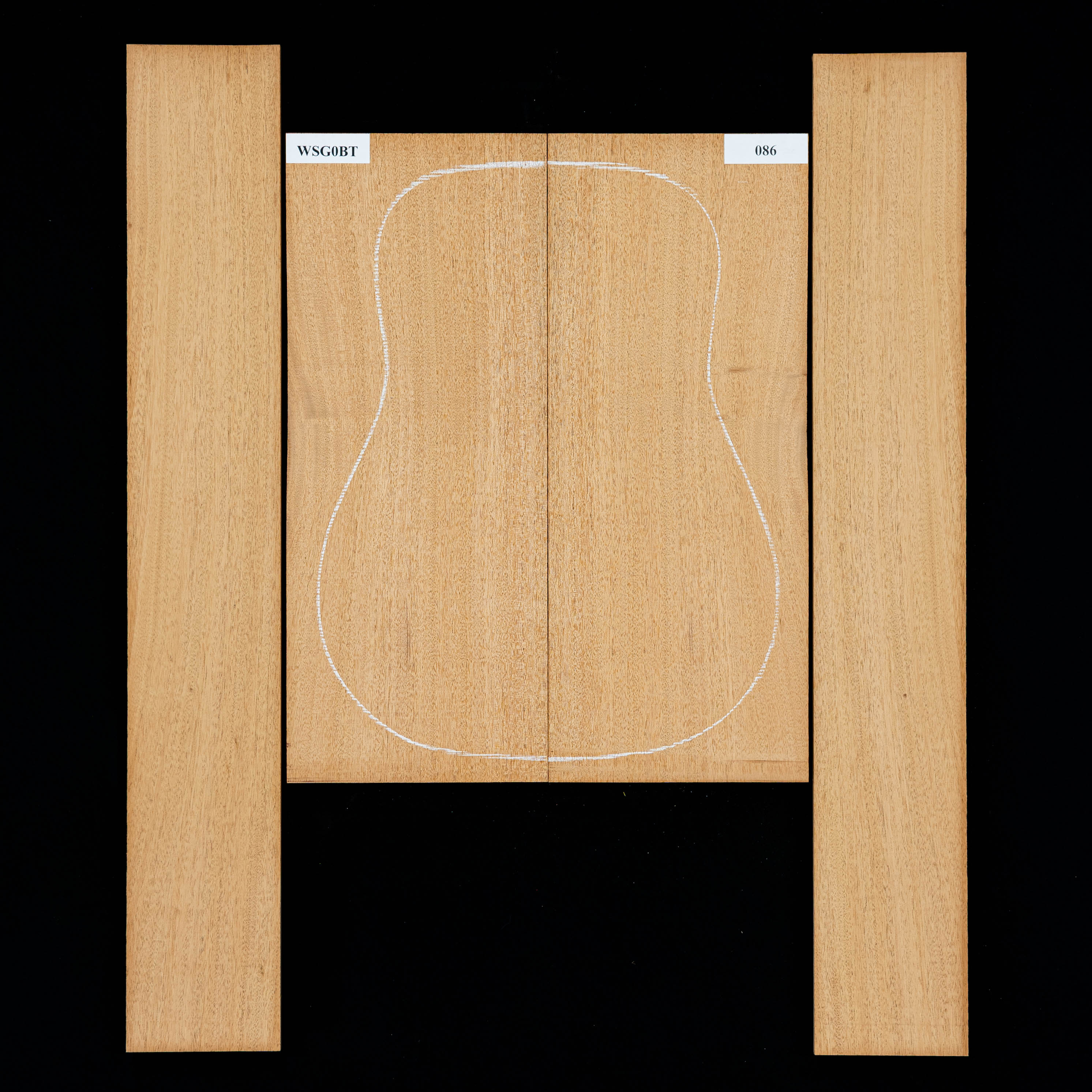 Honduran Mahogany Back + Side 086 StewMac