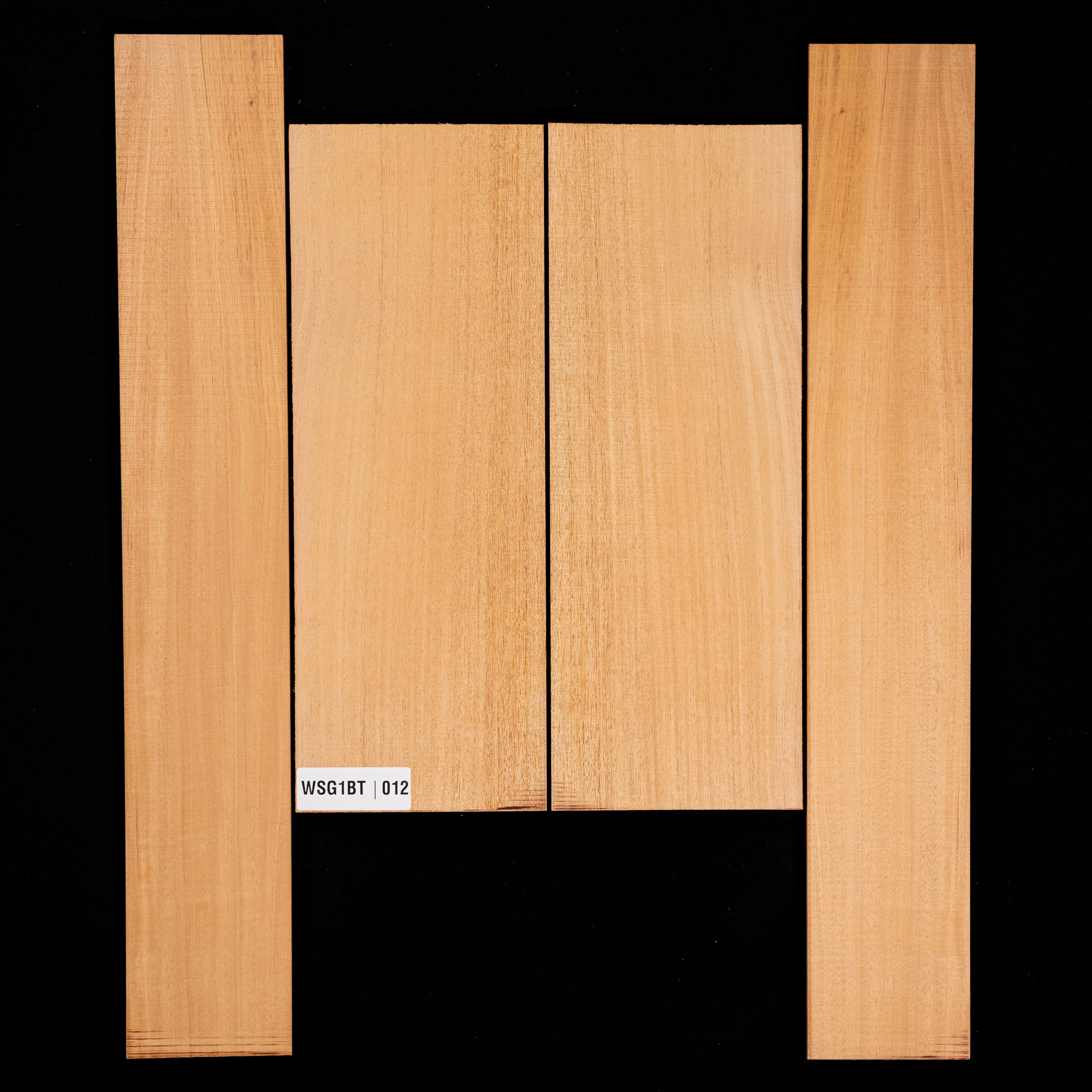 Honduran Mahogany Back + Side Set - 012