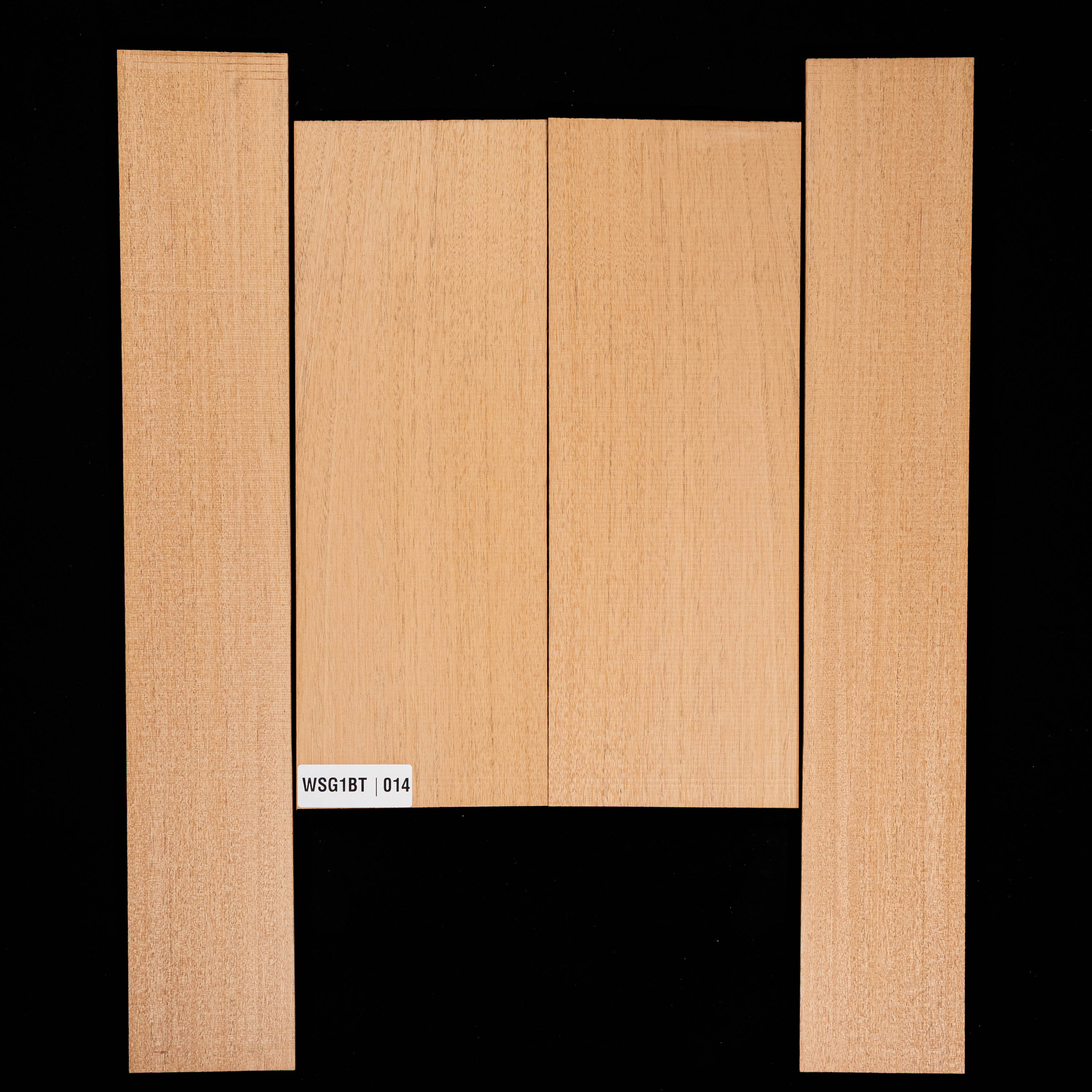 Honduran Mahogany Back + Side Set - 014