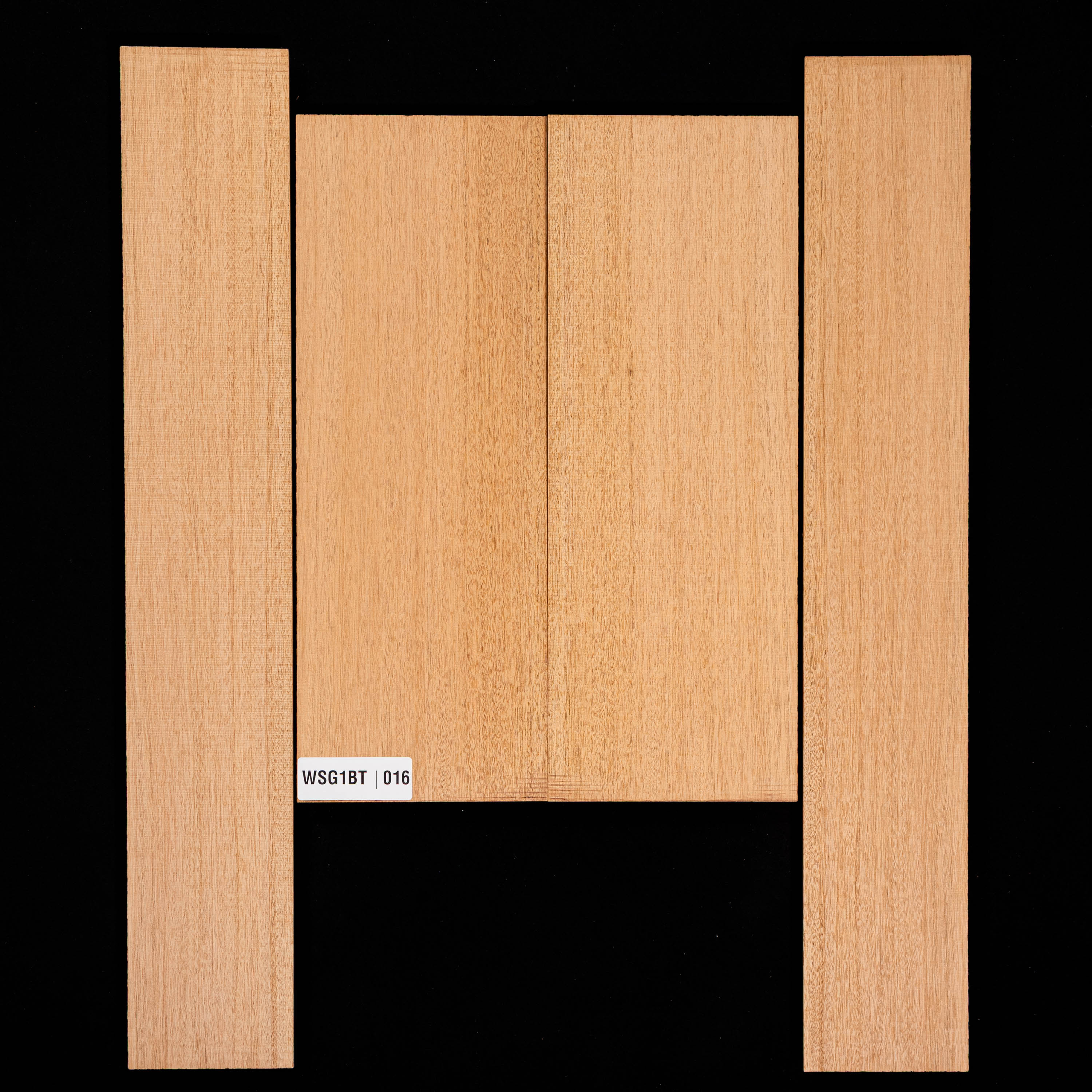 Honduran Mahogany Back + Side Set - 016