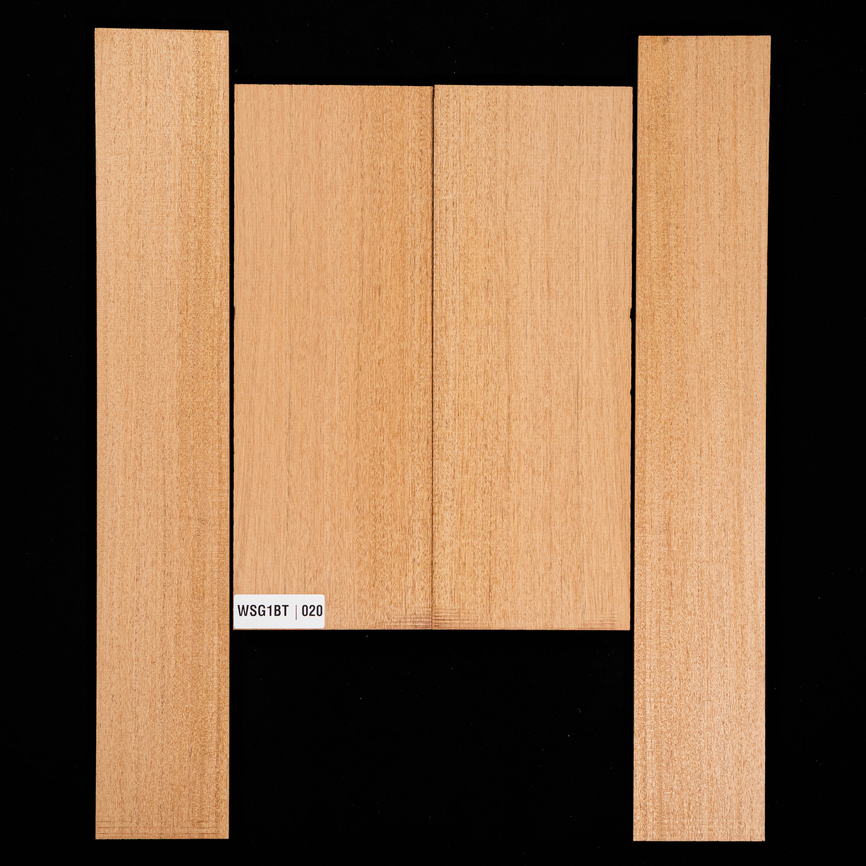 Honduran Mahogany Back + Side Set - 020
