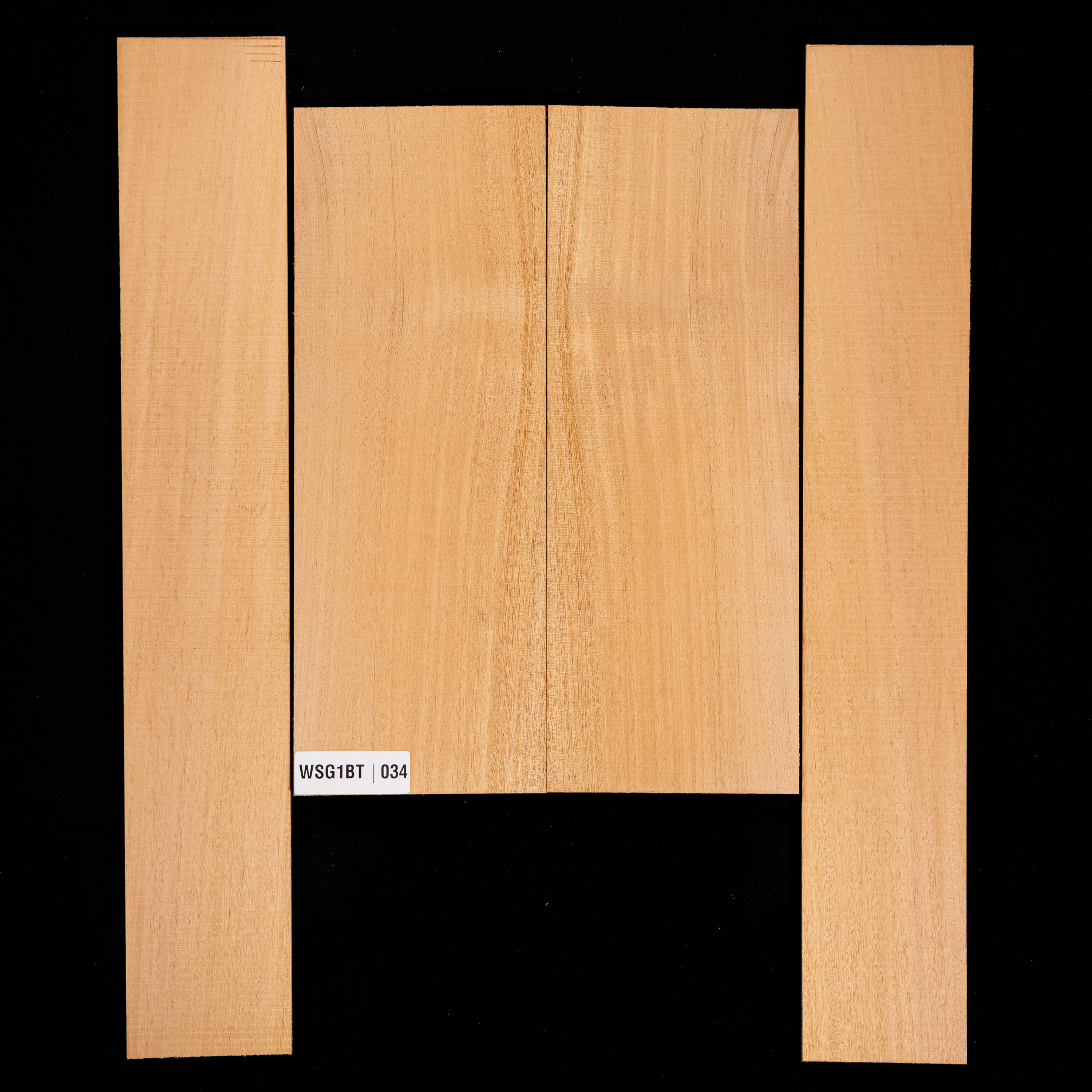 Honduran Mahogany Back + Side Set - 034