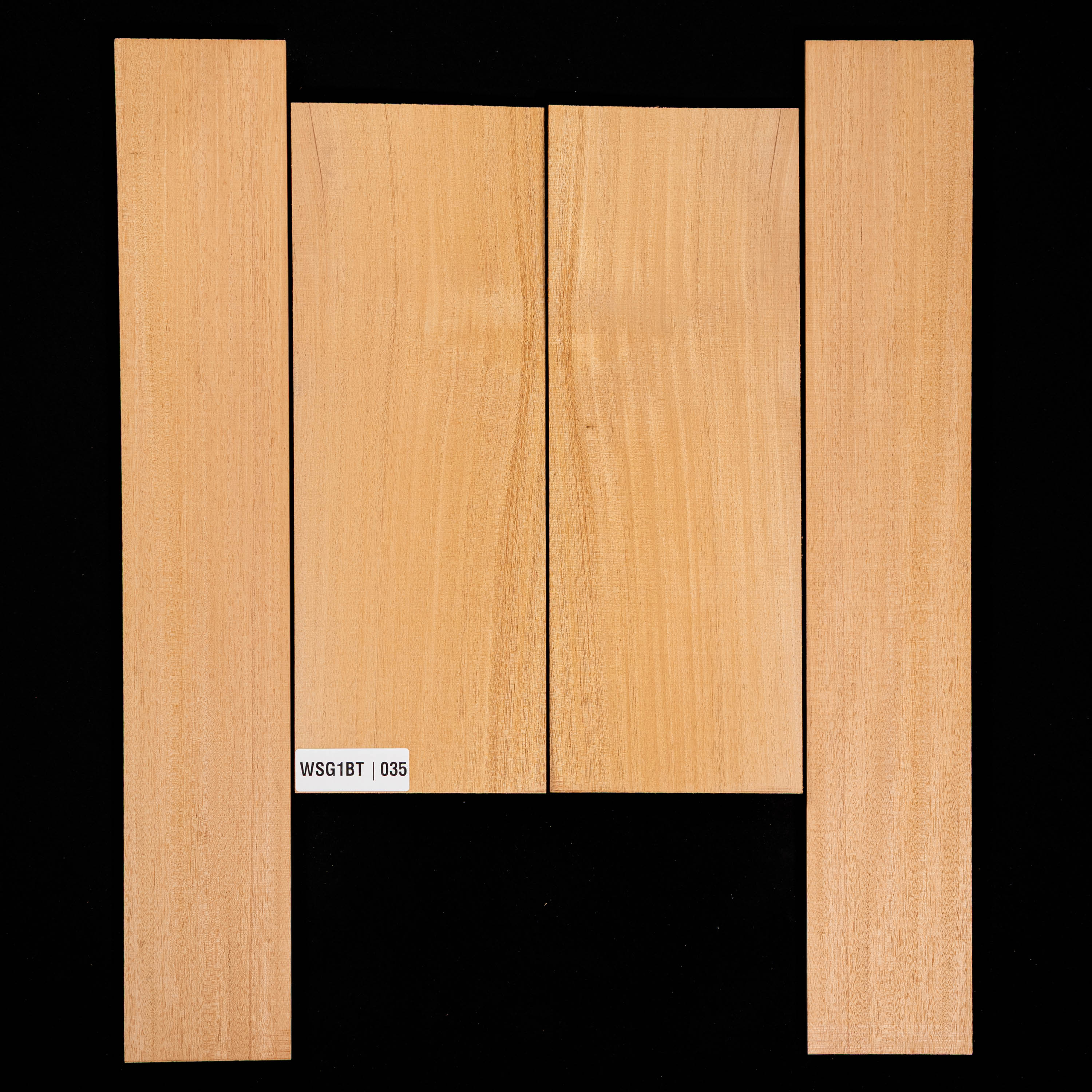 Honduran Mahogany Back + Side Set - 035